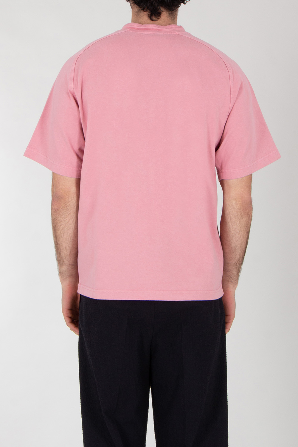 STONE ISLAND Relaxed Fit Short Sleeved Sweatshirt