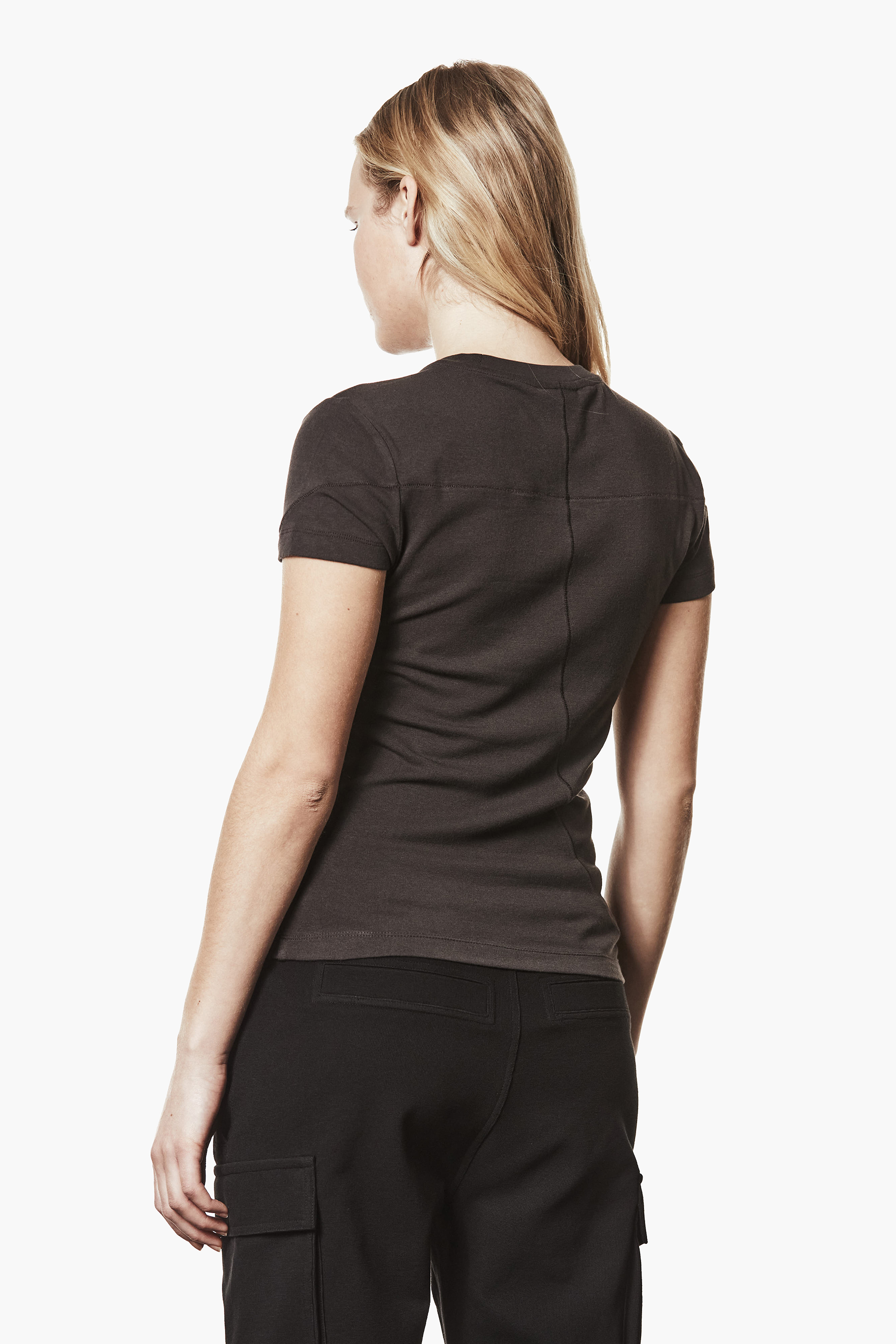 THOM KROM Slim Fit Cotton-Modal Stretch Jersey T-Shirt Bluse, T-shirt, Ärmel, Person, Frau