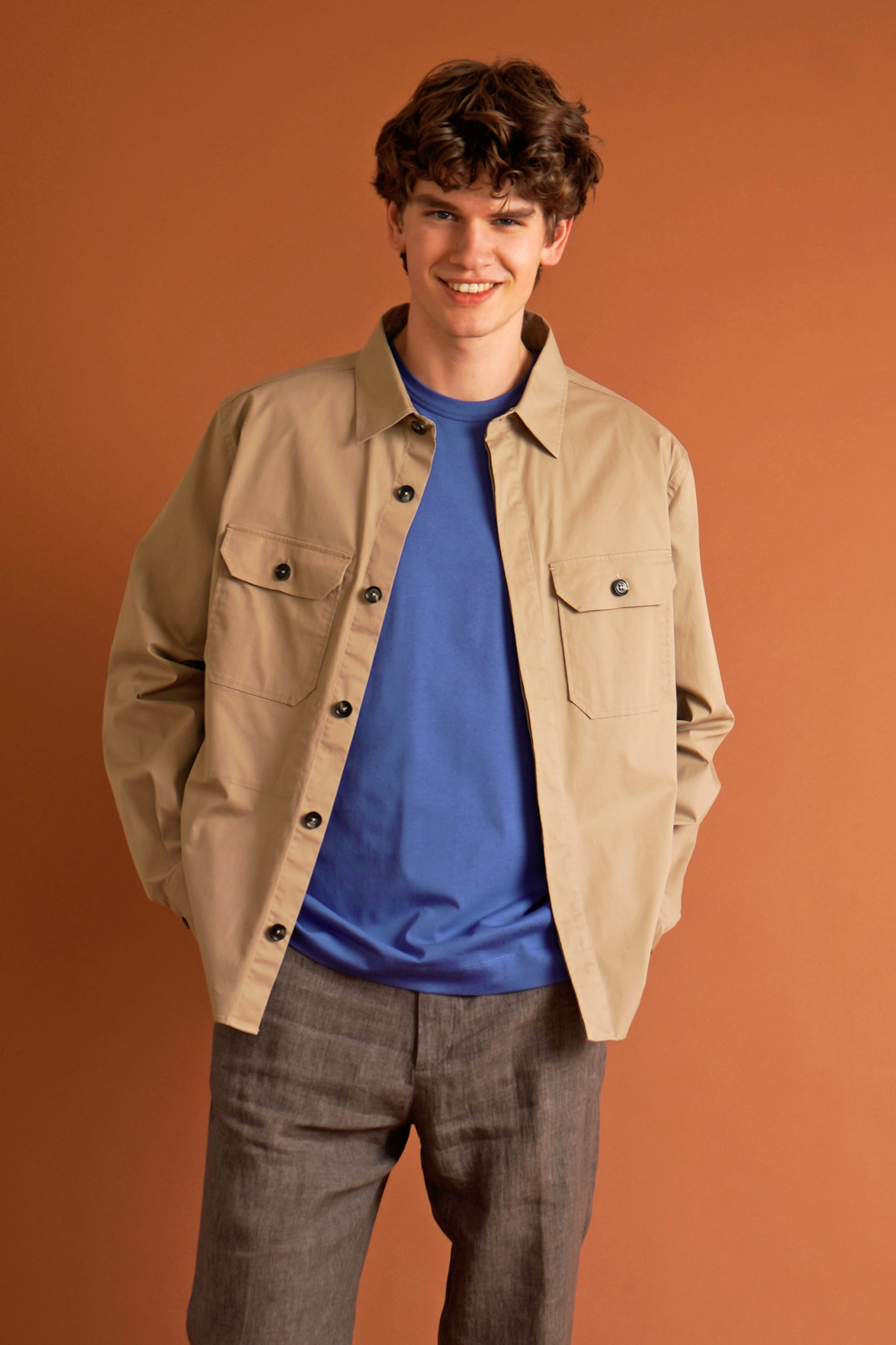 Mantel, Jacke, Blazer, Person