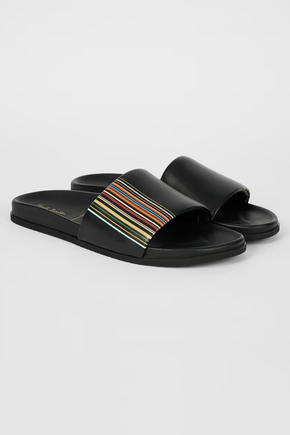 PAUL SMITH
 Leather Slides Bellagio