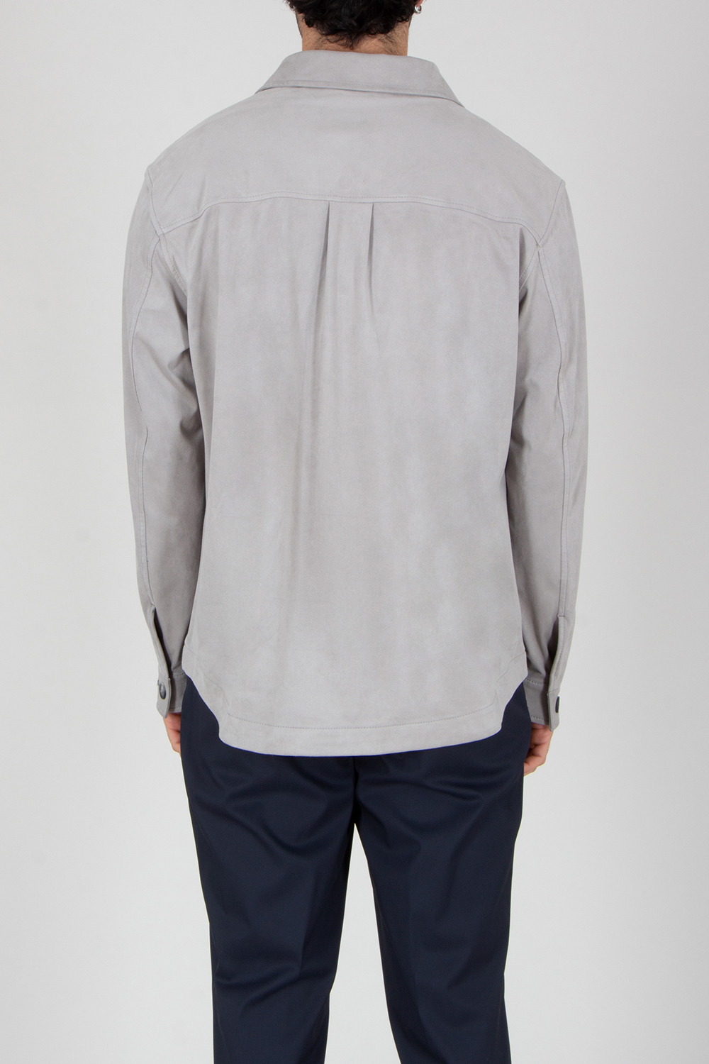 Langarm, Hemd, Mantel, Leinen, Hosen