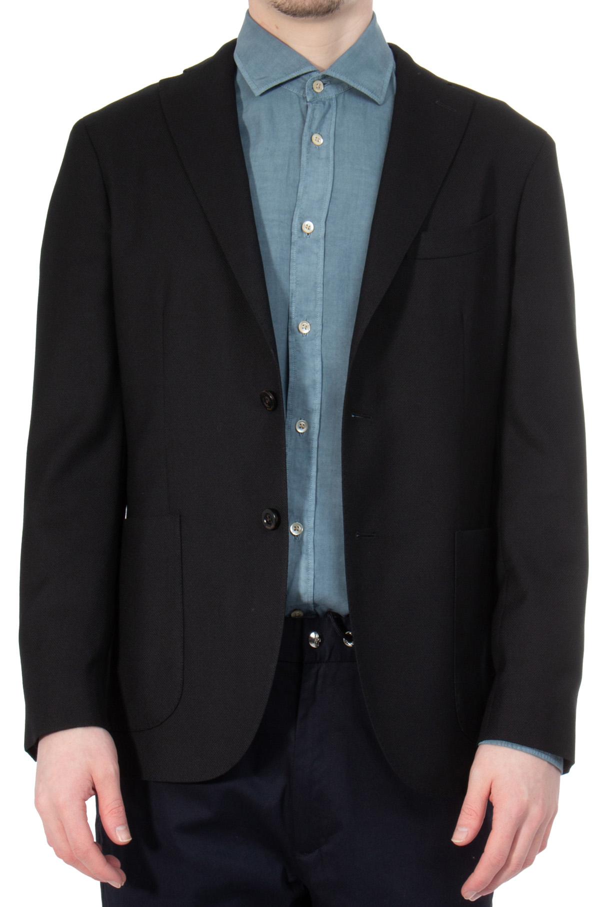 BOGLIOLI Wool Crepe K-Jacket BOGLIOLI Wool Crepe K-Jacket