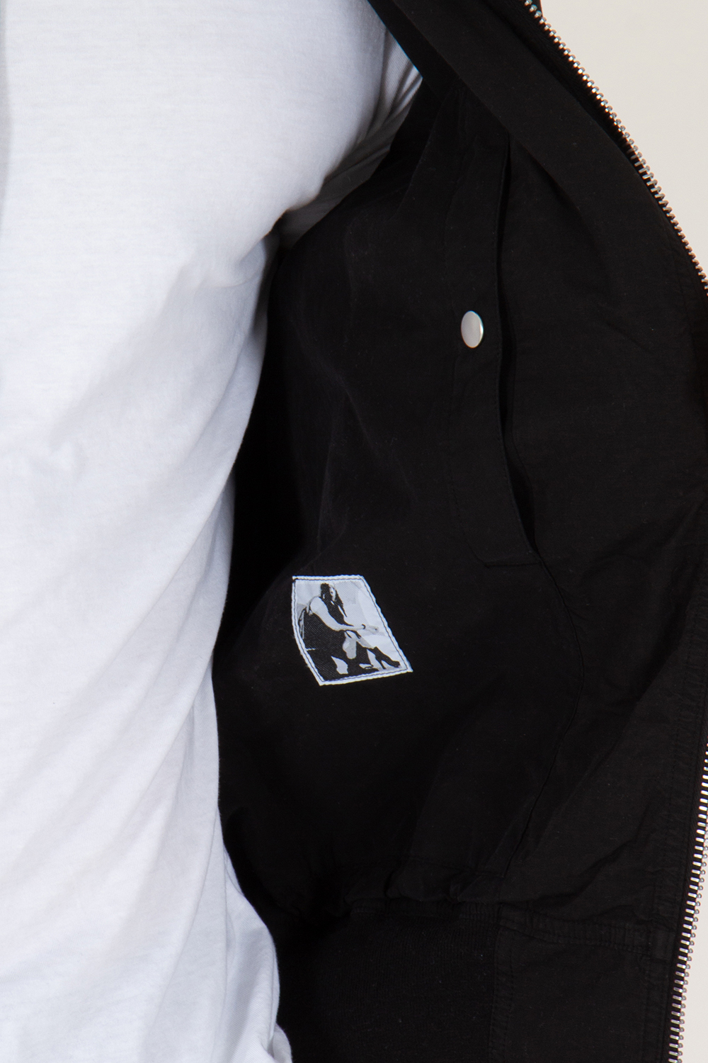 RICK OWENS DRKSHDW Organic Ripstop Cotton Bomber Jacket Bauhaus Flight