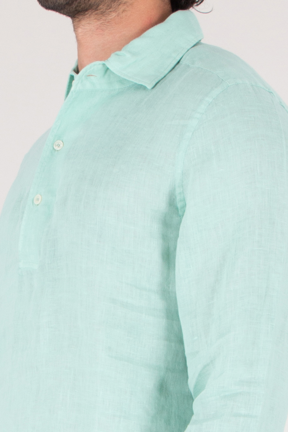 MC2 SAINT BARTH Casual Linen Tunic Shirt