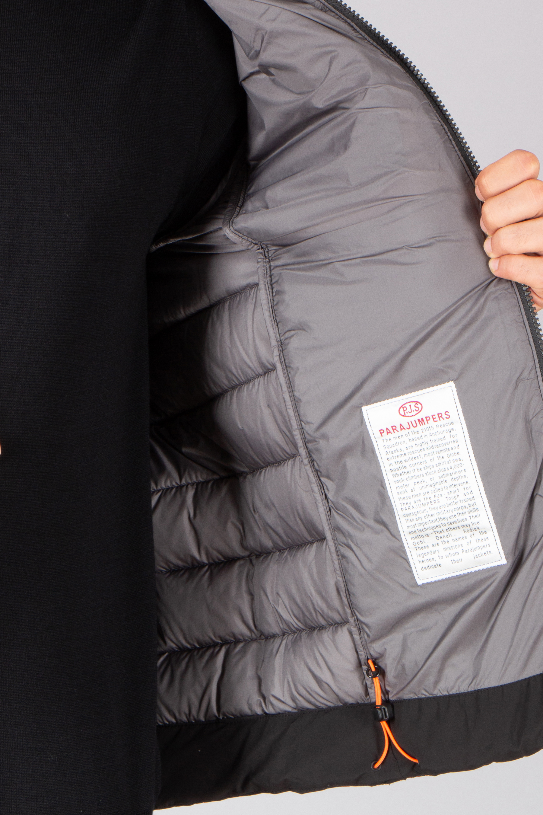PARAJUMPERS Regular Fit Nylon Stretch Down Jacket Berel Mantel, Weste, Jacke, Rettungsweste, Person