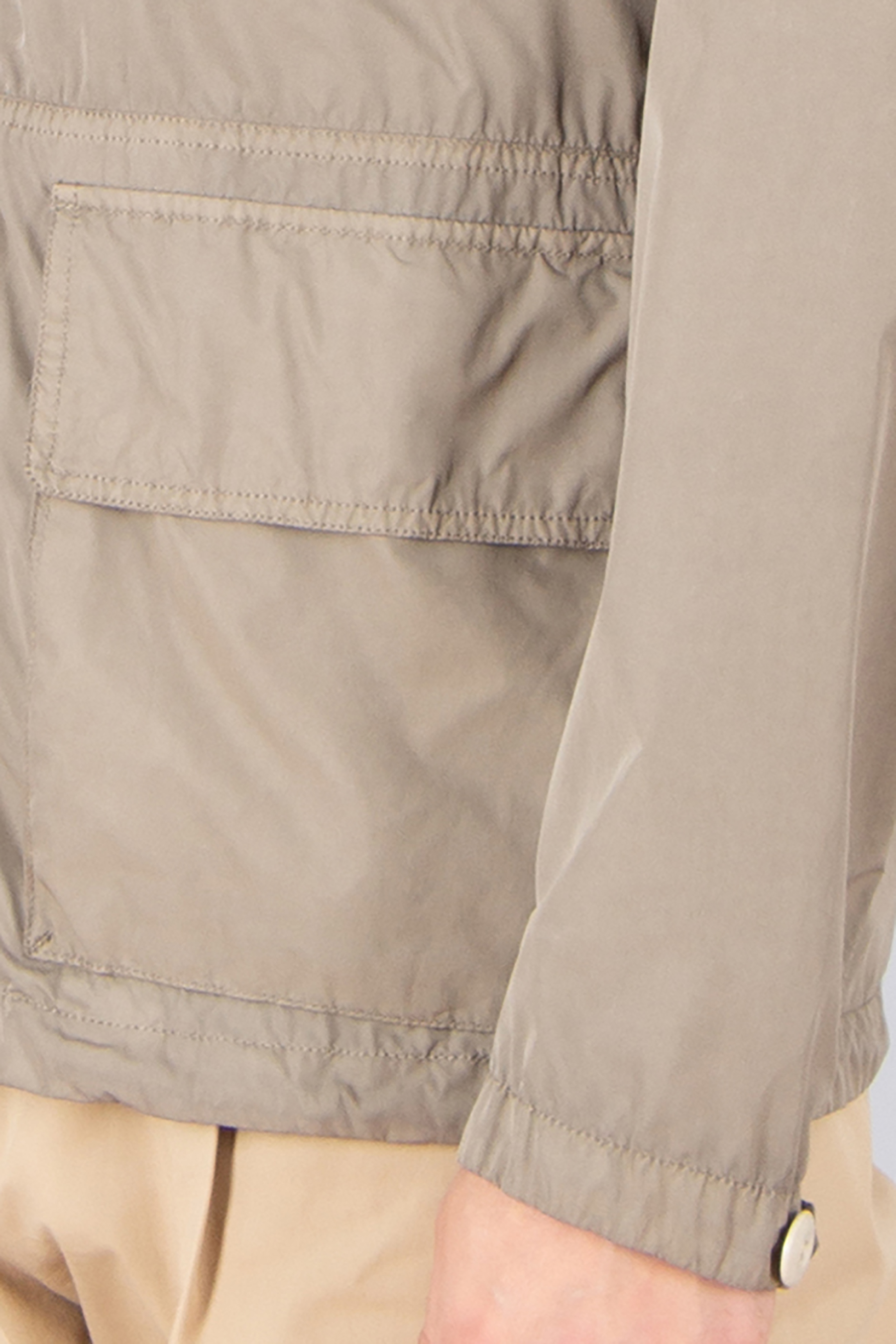 WOOLRICH Regular Fit Peached Urban Touch Field Jacket Bekleidung, Mantel, Jacke, Person, Khaki