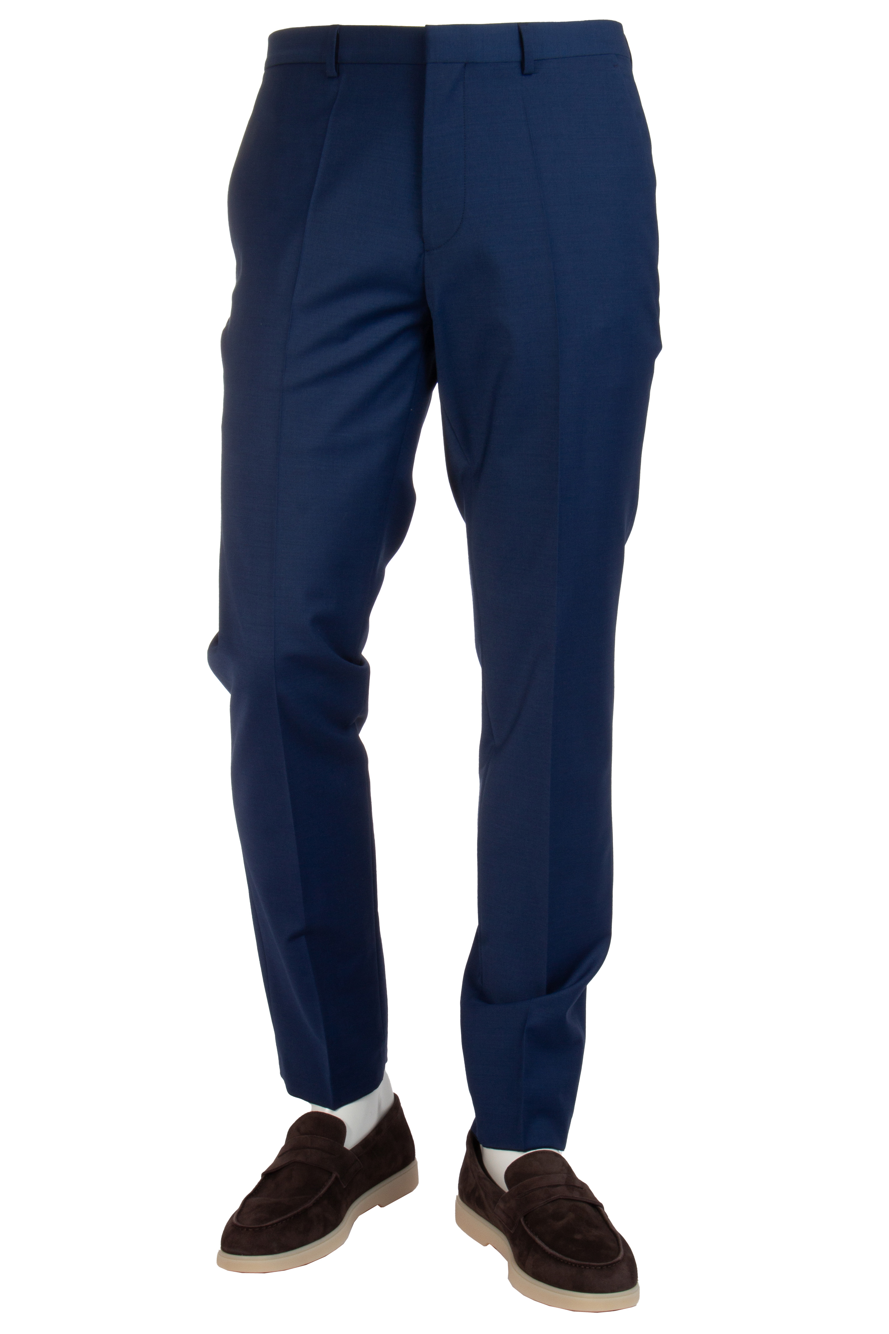 HUGO Extra Slim Fit Stretch Virgin Wool Blend Pants Hesten HUGO Extra Slim Fit Stretch Virgin Wool Blend Pants Hesten