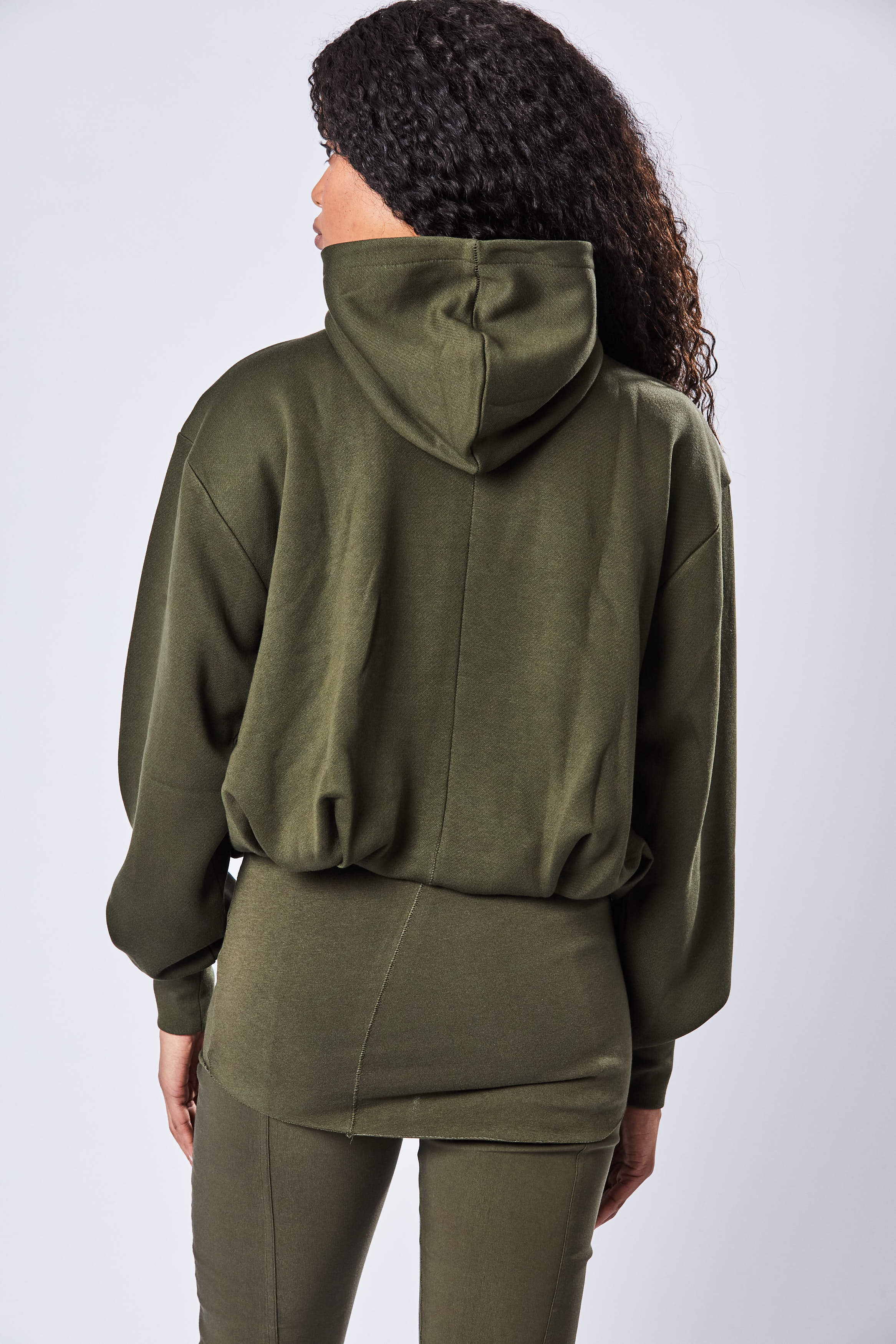 THOM KROM Tencel Cotton Blend Zip Up Sweatshirt THOM KROM Tencel Cotton Blend Zip Up Sweatshirt