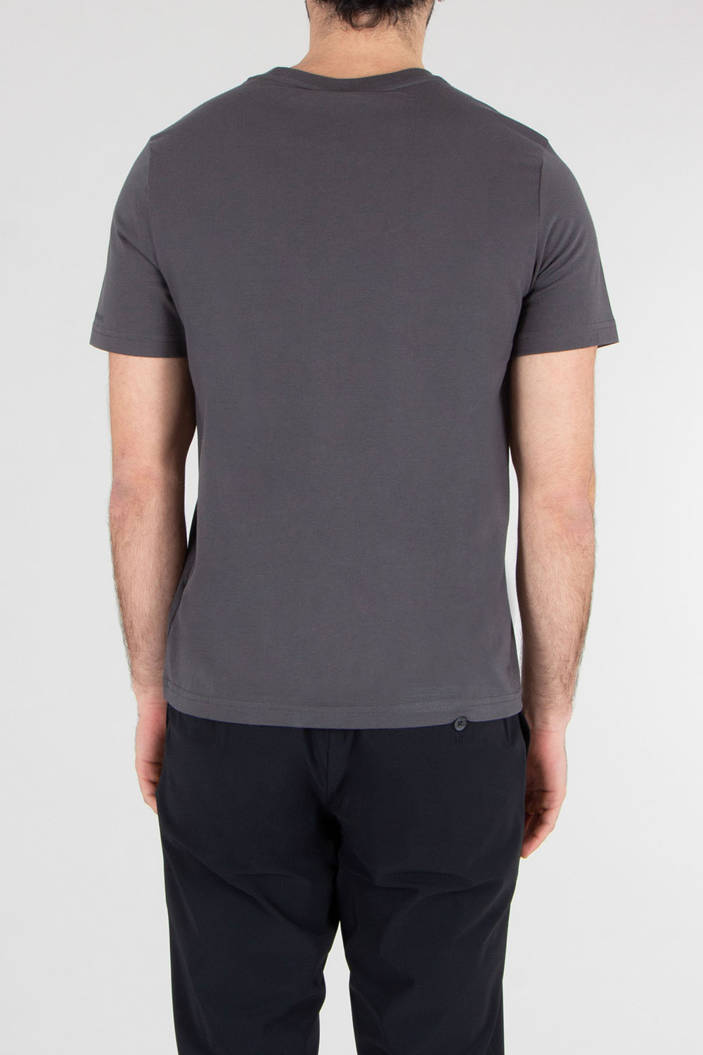 MOOSE KNUCKLES Regular Fit Logo Graphic Print Pima Cotton Jersey T-Shirt Eclipso