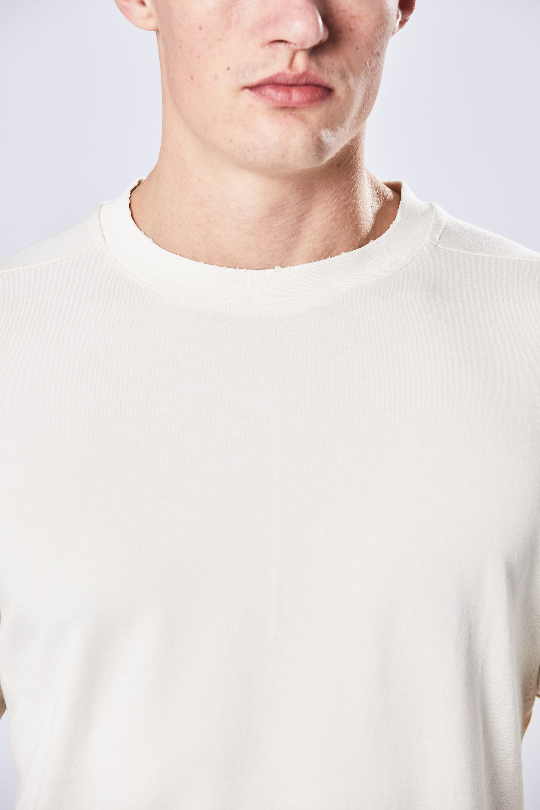 THOM KROM Half Sleeve Cotton Modal Jersey T-Shirt THOM KROM Half Sleeve Cotton Modal Jersey T-Shirt