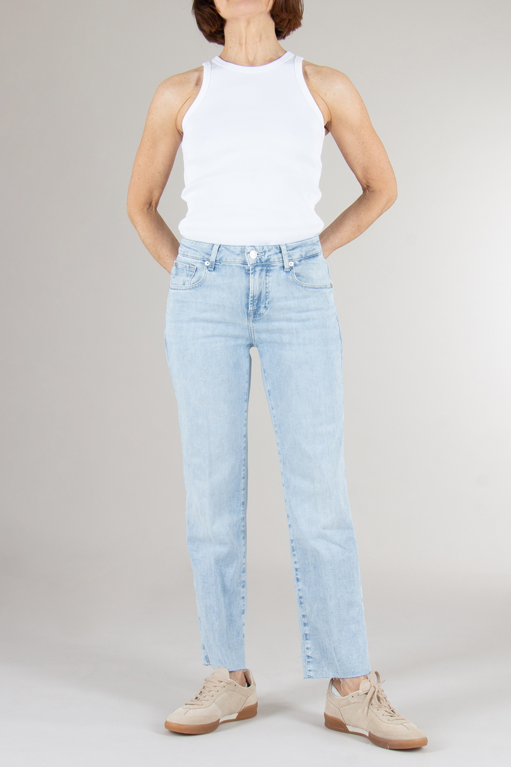 KIEFERMANN Ribbed Organic Cotton Top