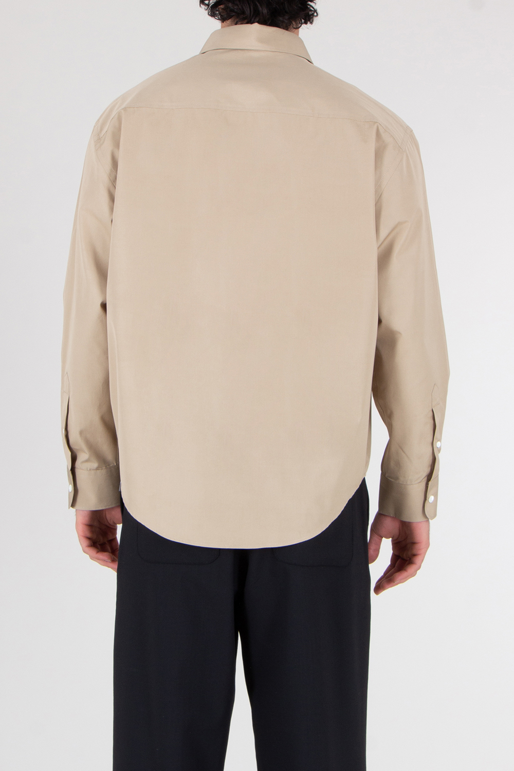 AMI PARIS Boxy Fit Cotton Shirt 