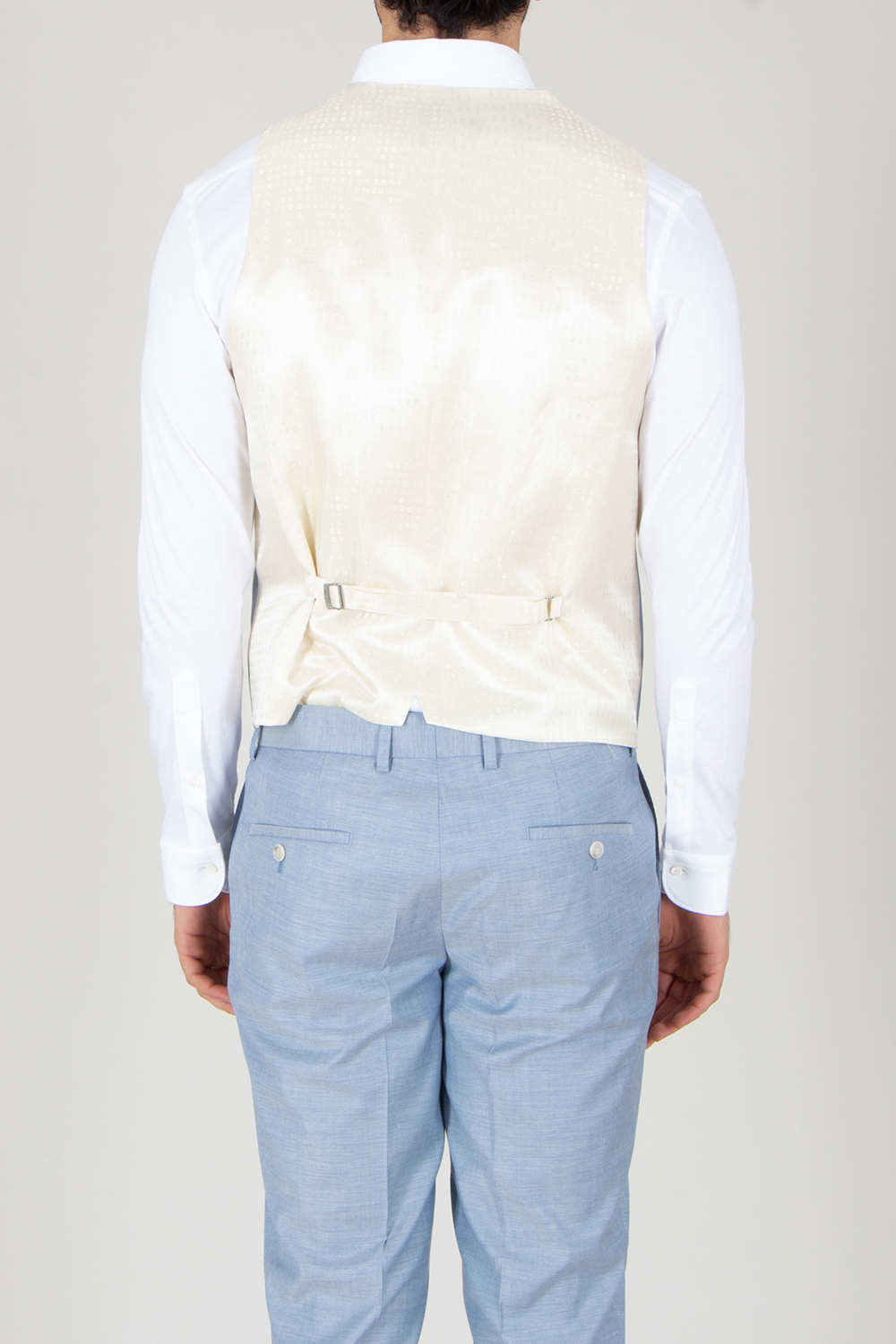 BOSS Slim Fit Virgin Wool Stretch Blend Suit Waistcoat H-Huge