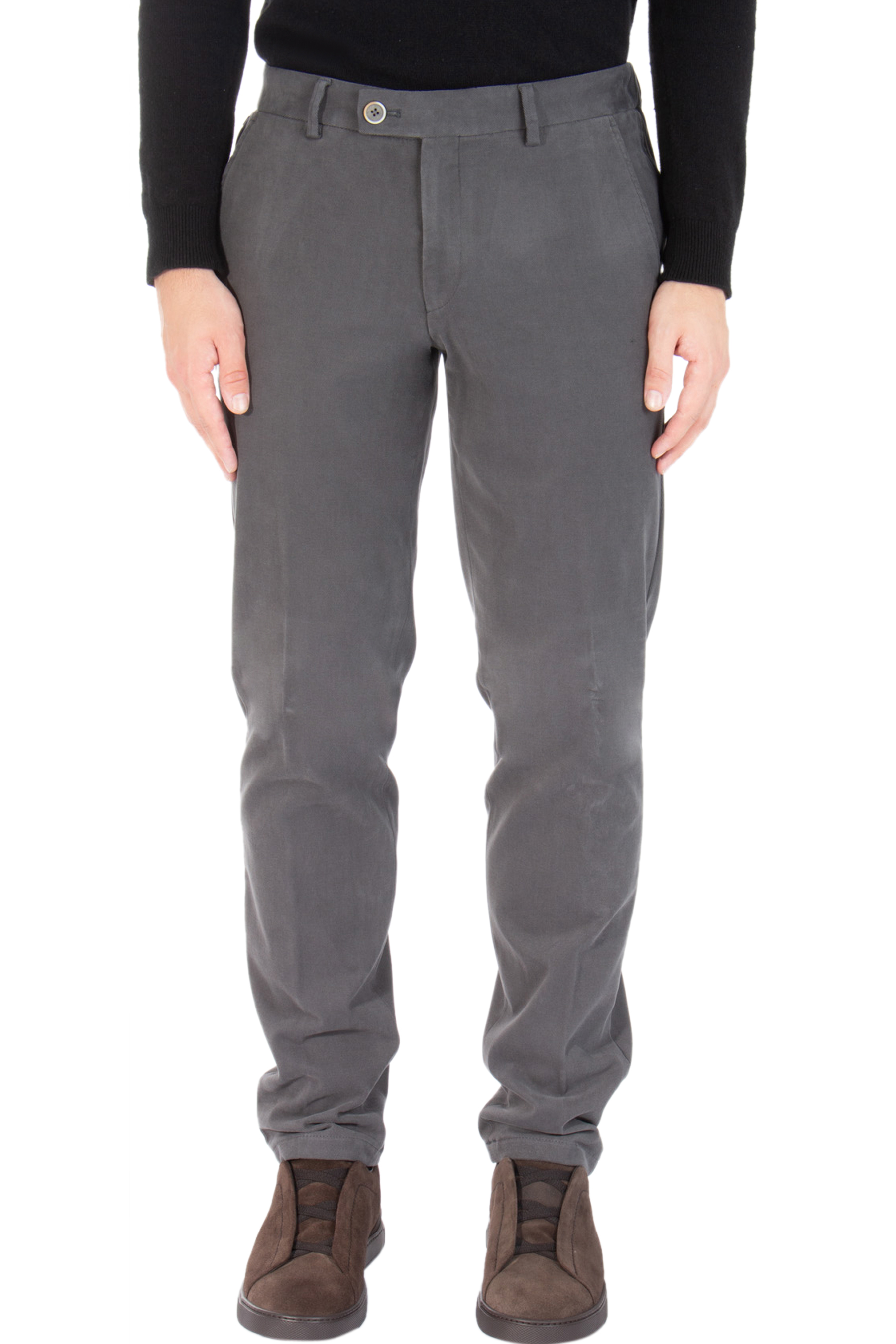 HILTL Soft Stretch Cotton Twill Chino Pants Trento