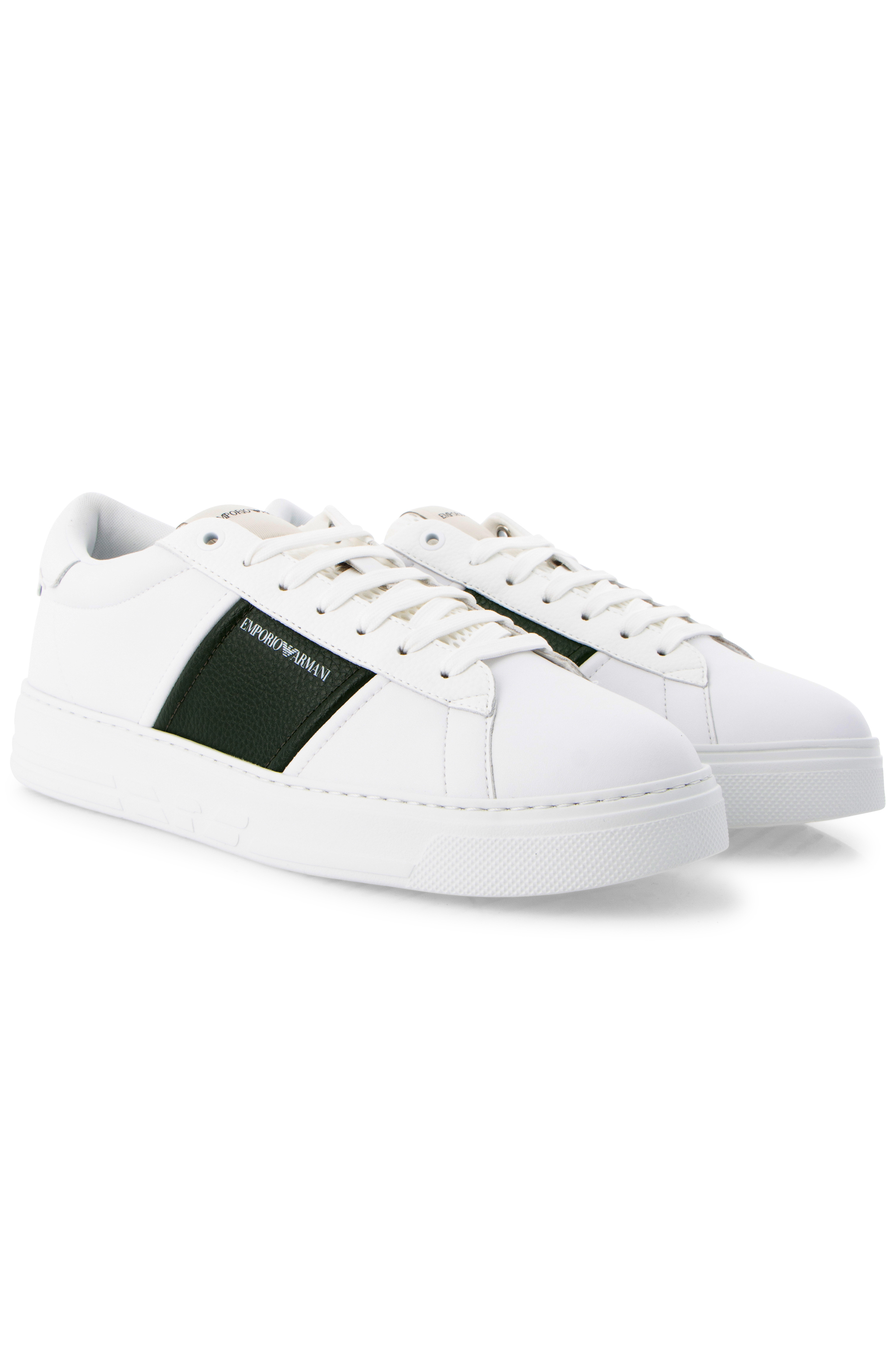 EMPORIO ARMANI Low Leather Sneakers EMPORIO ARMANI Low Leather Sneakers