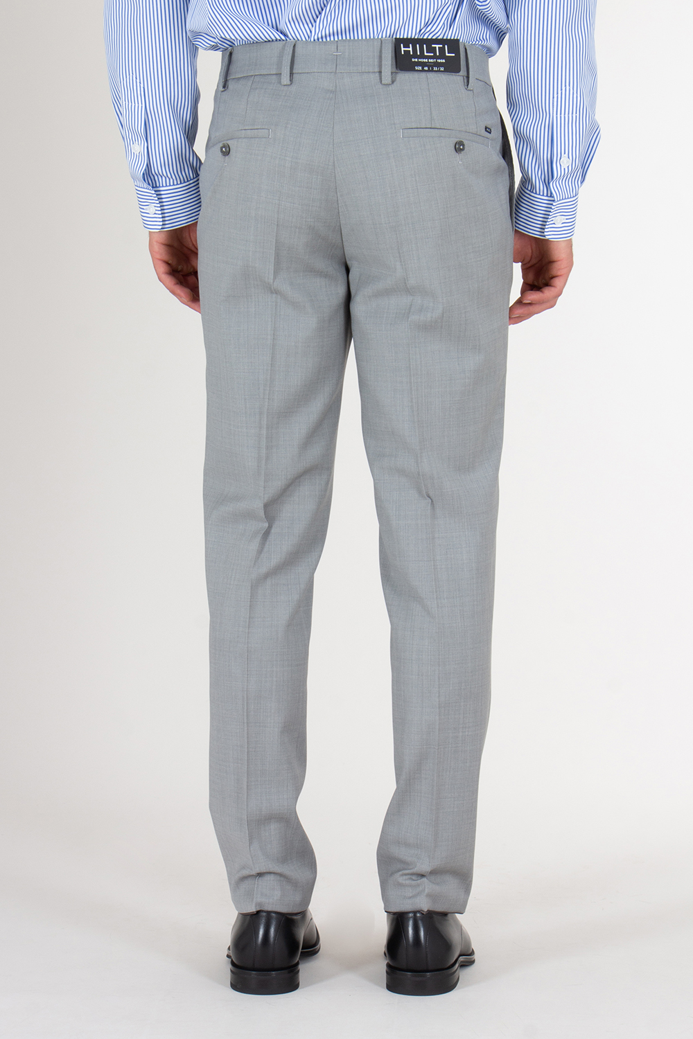 HILTL Regular Fit Virgin Wool Trousers Piacenza