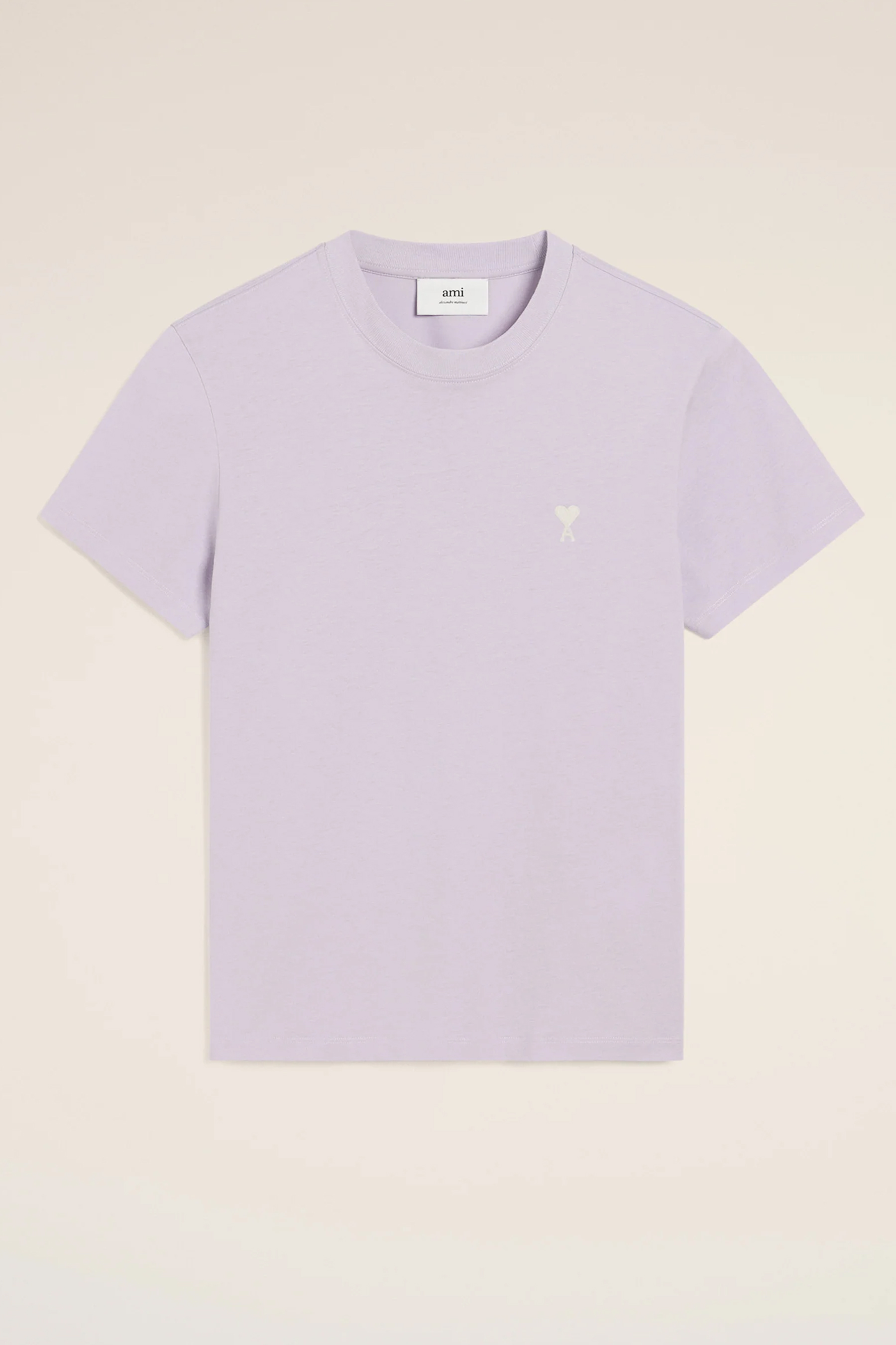 AMI PARIS Classic Fit Ami De Coeur Organic Cotton Jersey T-Shirt AMI PARIS Classic Fit Ami De Coeur Organic Cotton Jersey T-Shirt