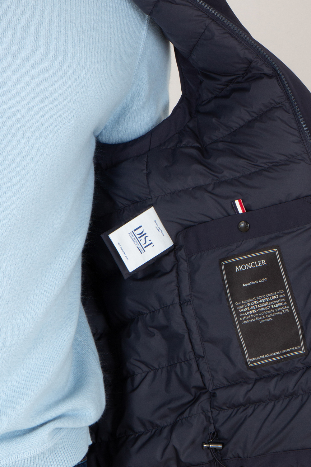 MONCLER Sahel Slim Fit Aquaflect Light Down Vest