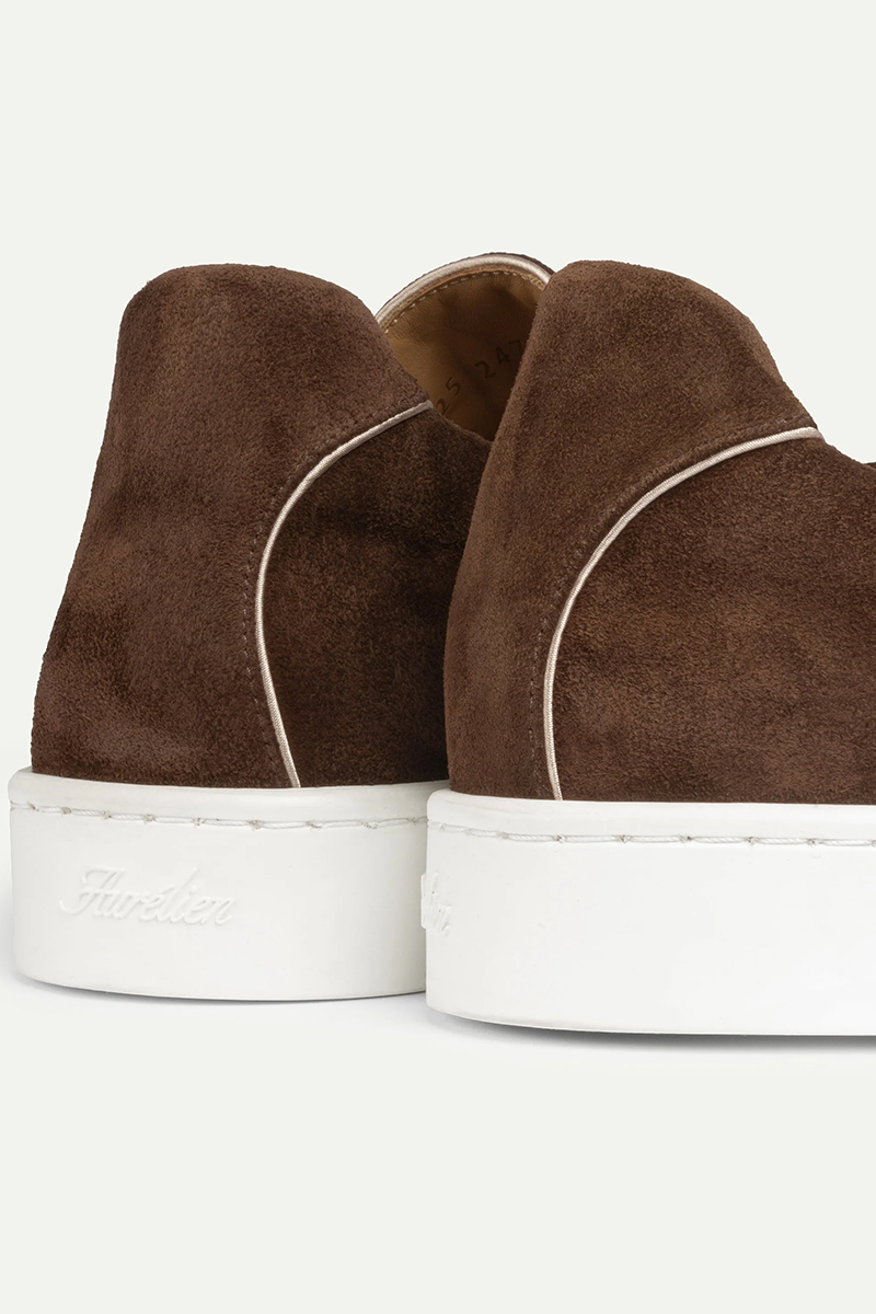 AURÉLIEN Choclate Suede AUR3 Sneakers