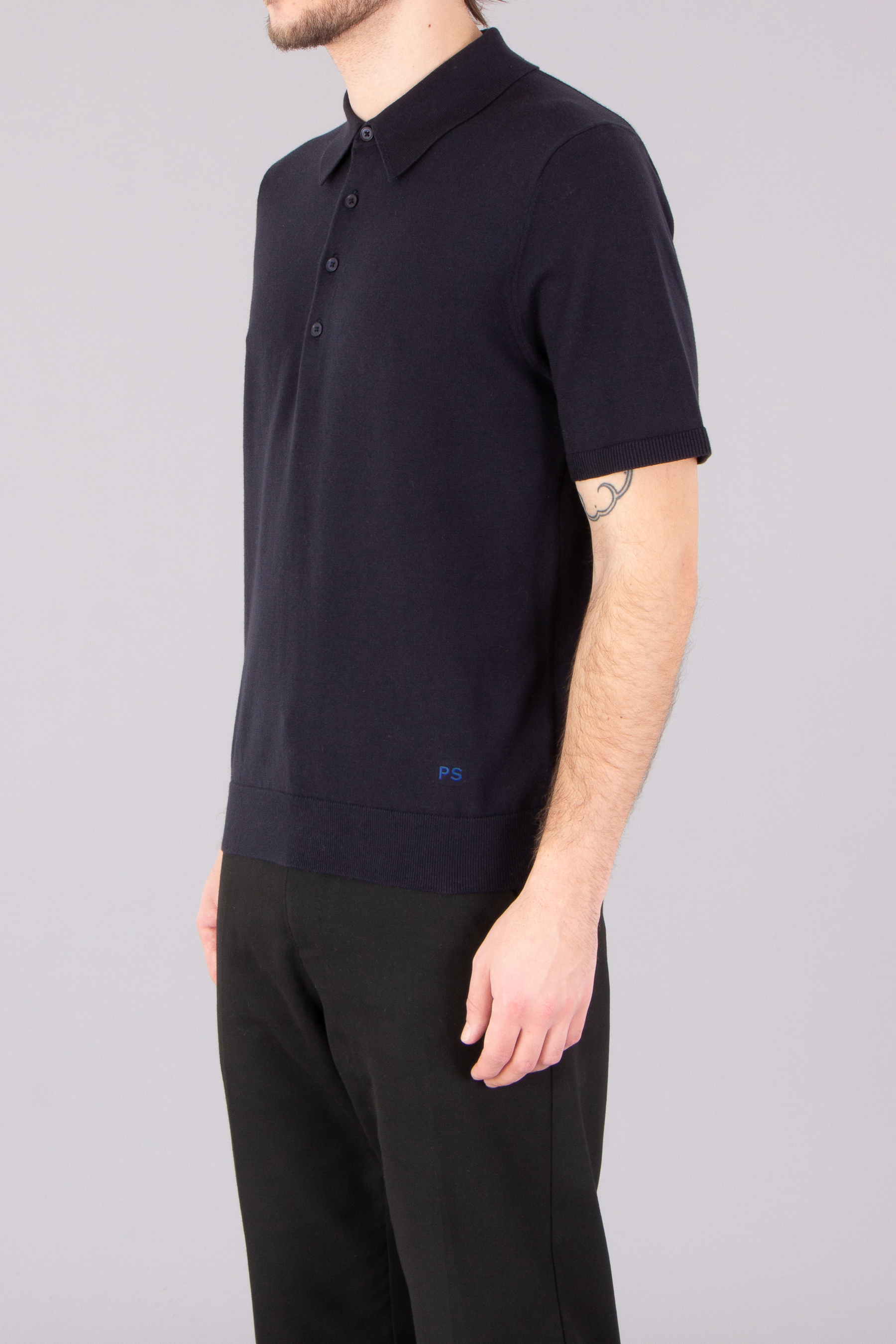 PAUL SMITH Regular Fit Organic Cotton Knit Polo PAUL SMITH Regular Fit Organic Cotton Knit Polo