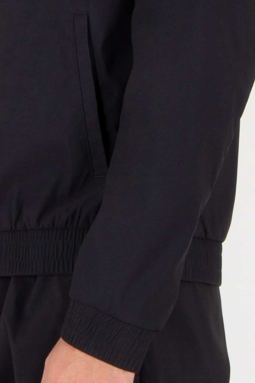 HUGO Regular Fit Stretch Cotton Bomber Jacket