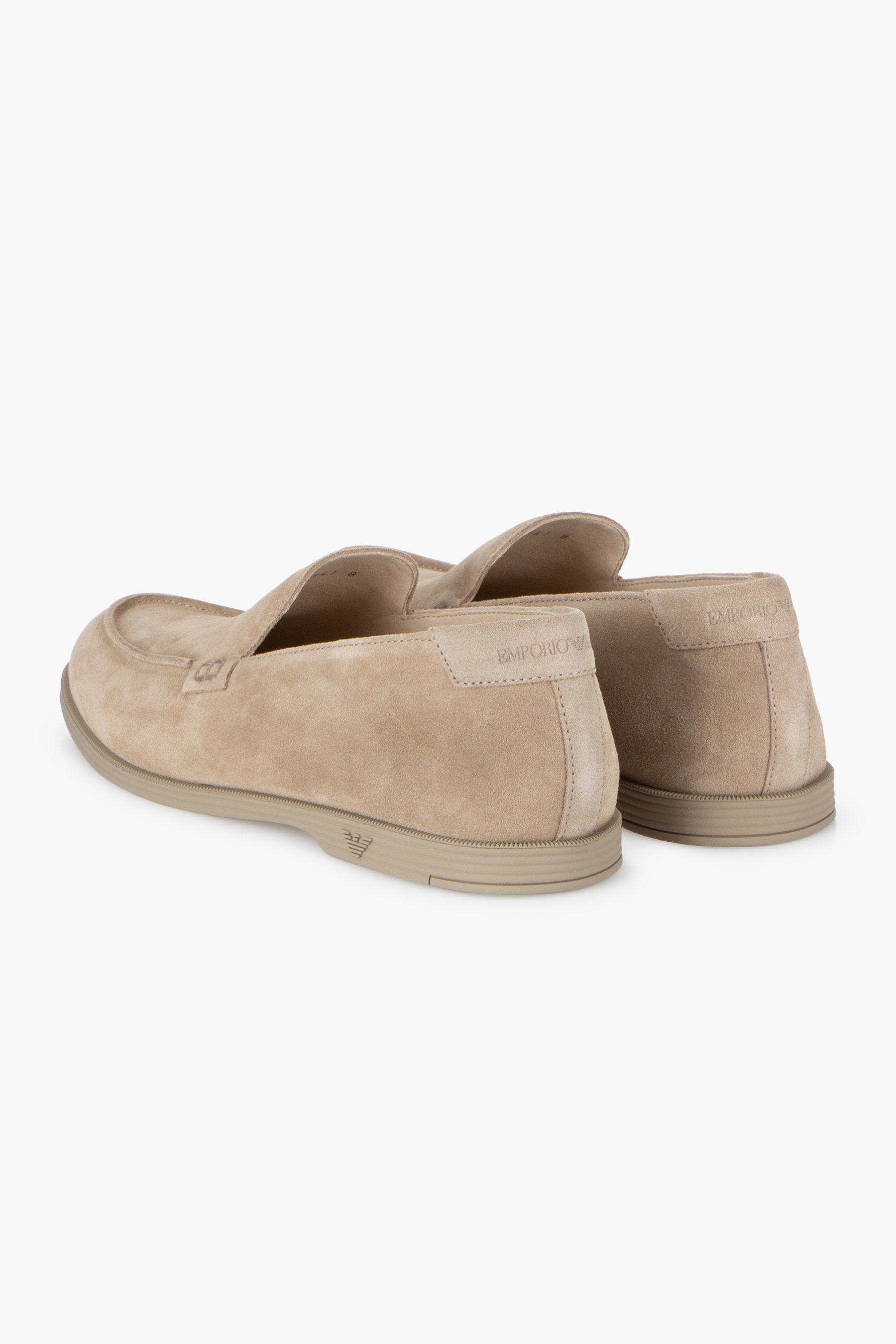 EMPORIO ARMANI 
Suede Loafers