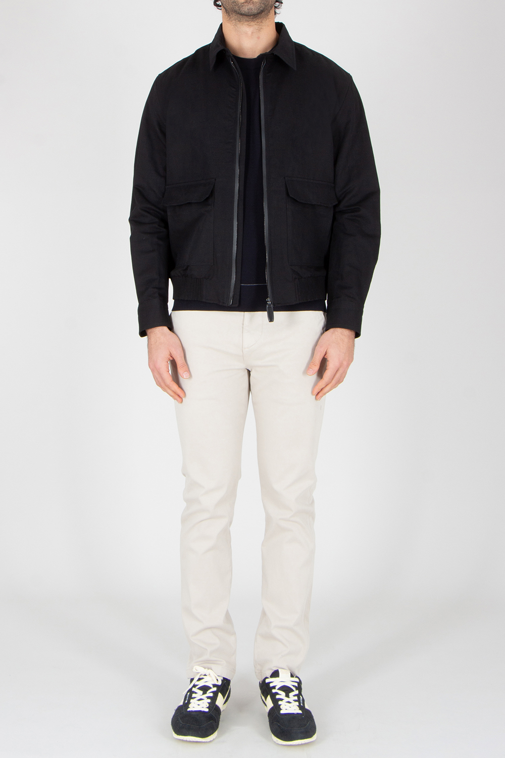 Mantel, Jacke, Hosen, Mann, Person