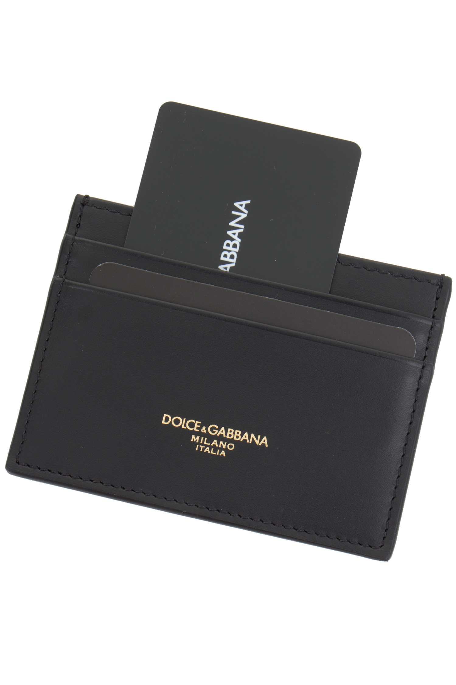 DOLCE & GABBANA Calfskin Card Holder DOLCE & GABBANA Calfskin Card Holder