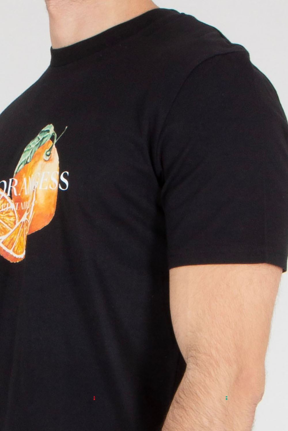 ELITÈ Regular Fit Oranges Graphic Print Cotton Jersey T-Shirt