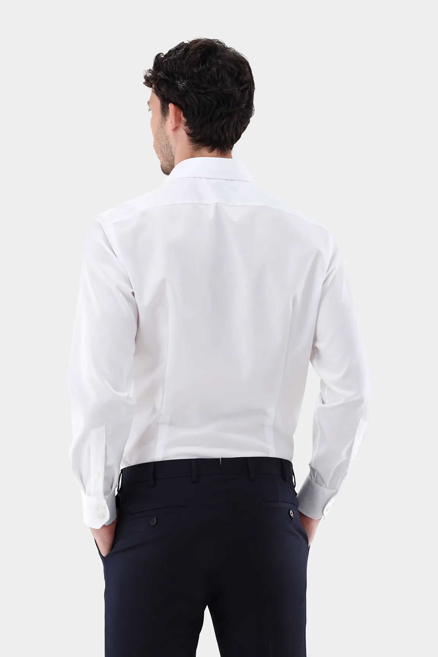 Hemd, Langarm, Kleid, Hemd, Mann, Person