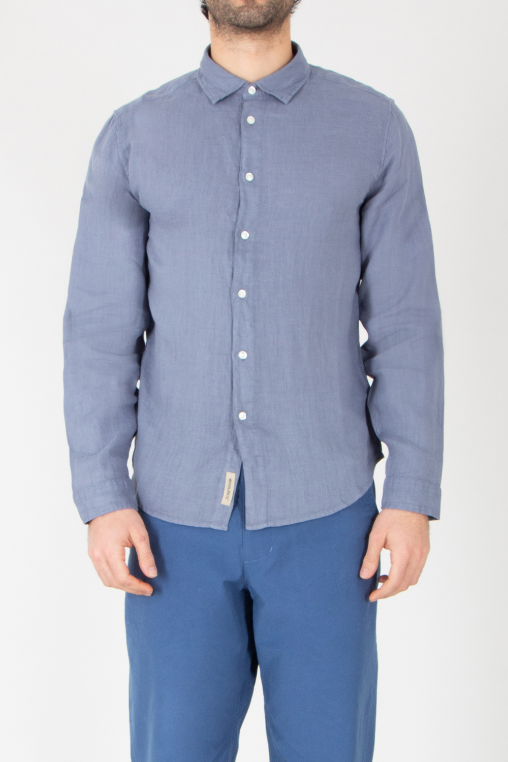 WOOLRICH Regular Fit Linen Shirt
