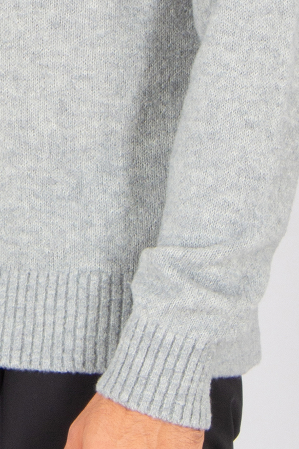 BOSS Relaxed Fit Virgin Wool Knit Polo C-Hadone Bekleidung, Strickwaren, Pullover, Langarm, Ärmel