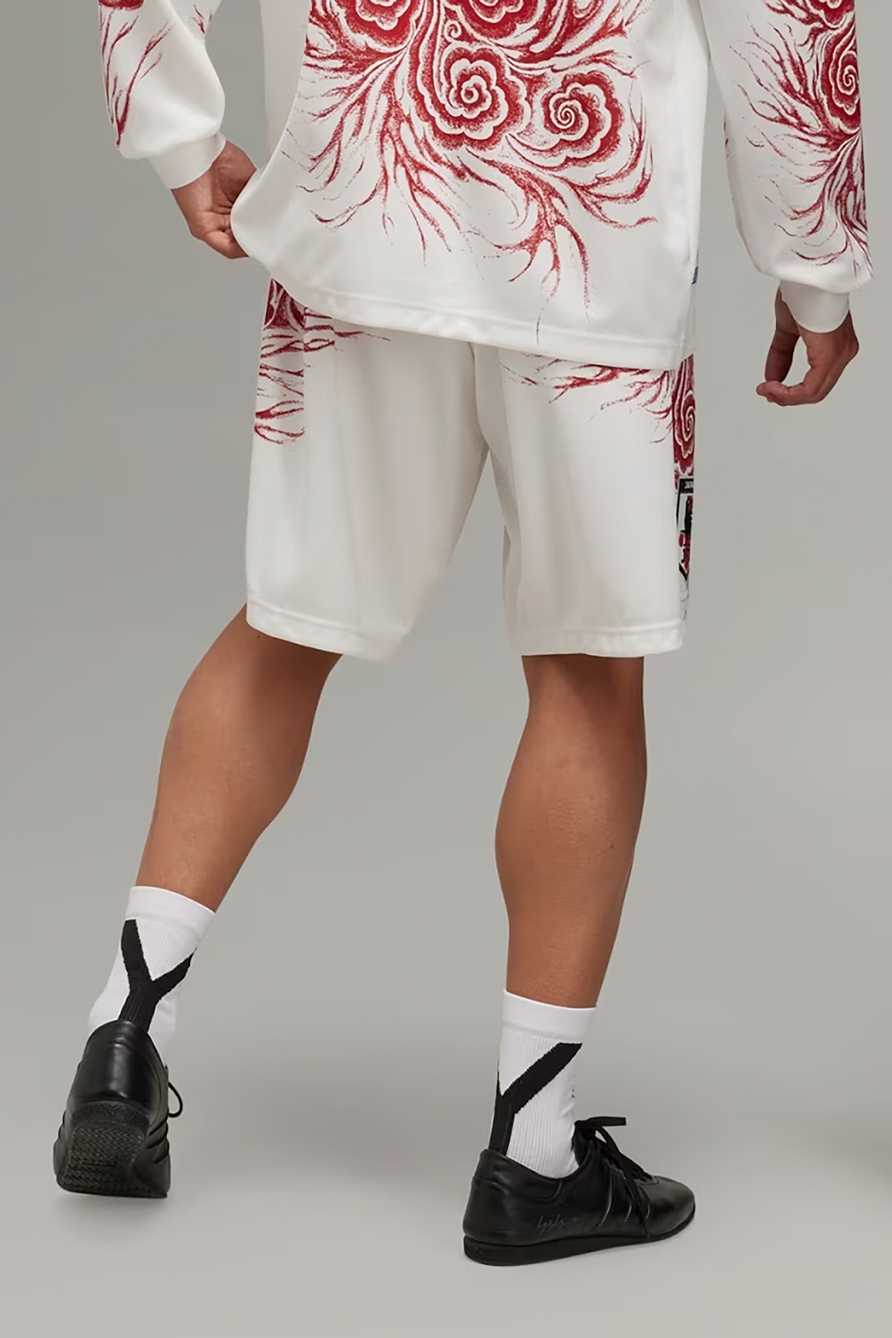 Y-3 X JFA Recycled Polyester Graphic Shorts Y-3 X JFA Recycled Polyester Graphic Shorts