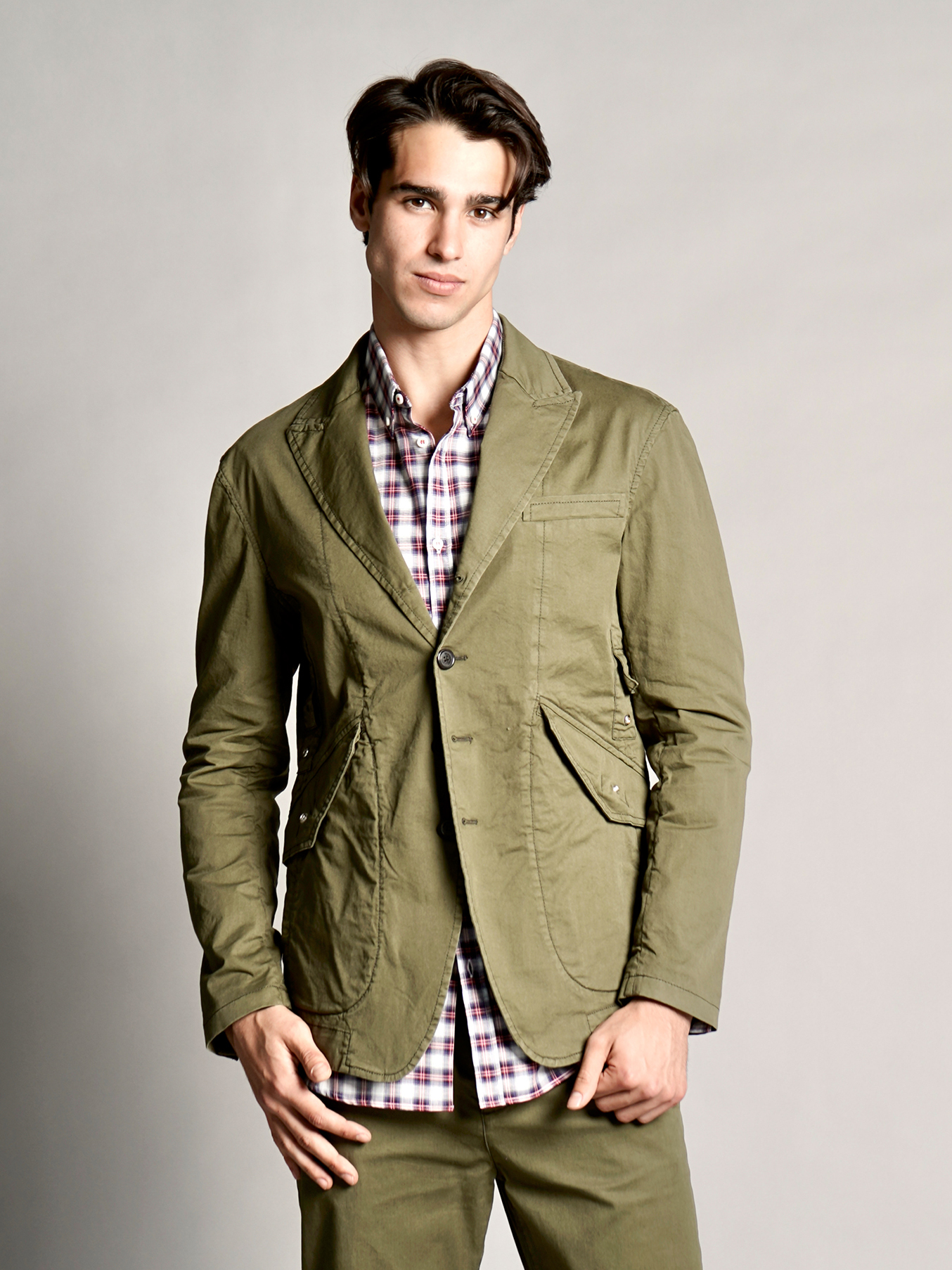 DSQUARED2 Cotton Stretch Jacket DSQUARED2 Cotton Stretch Jacket
