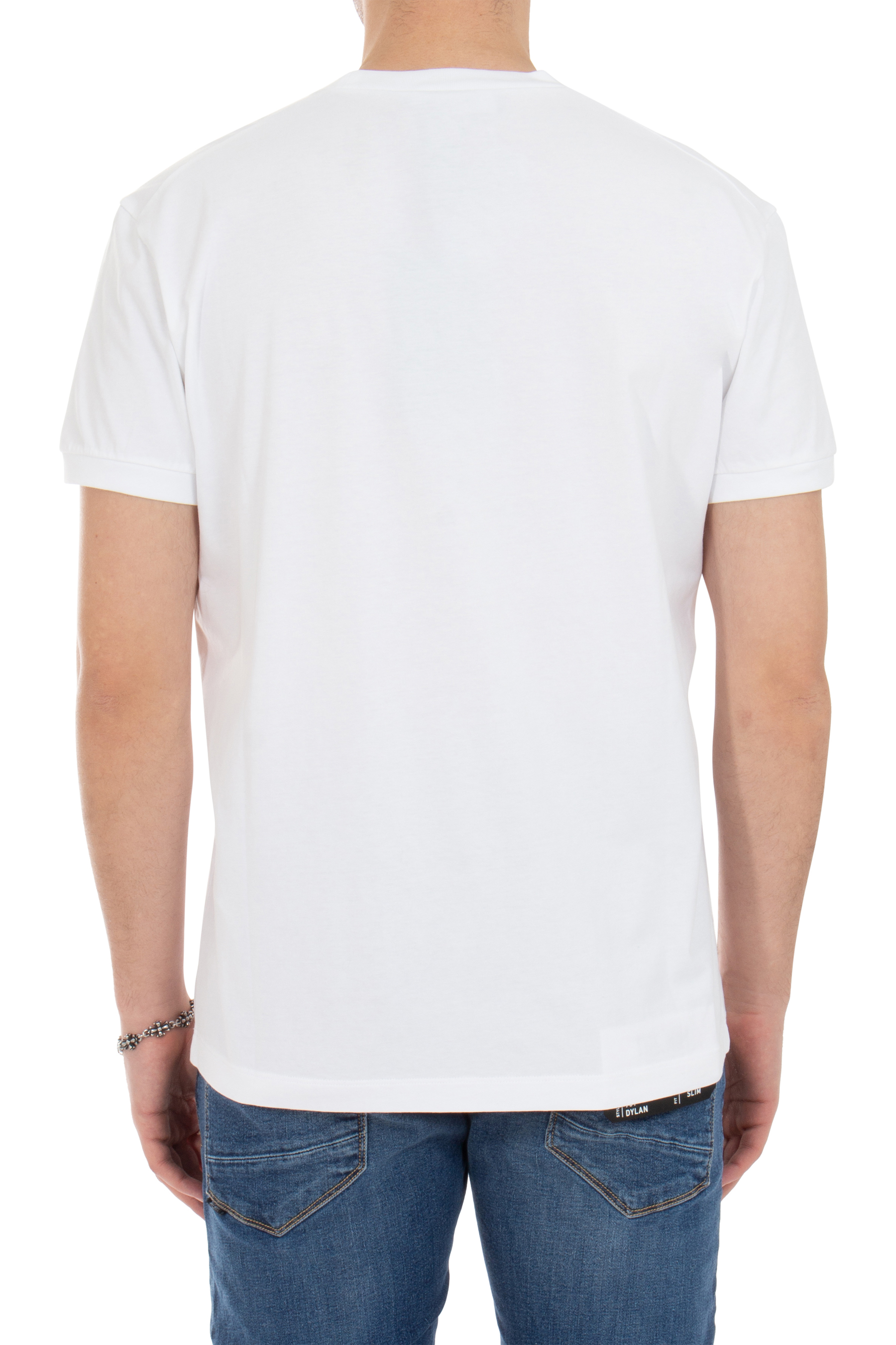 DSQUARED2 Printed Muscle Fit Cotton T-Shirt DSQUARED2 Printed Muscle Fit Cotton T-Shirt