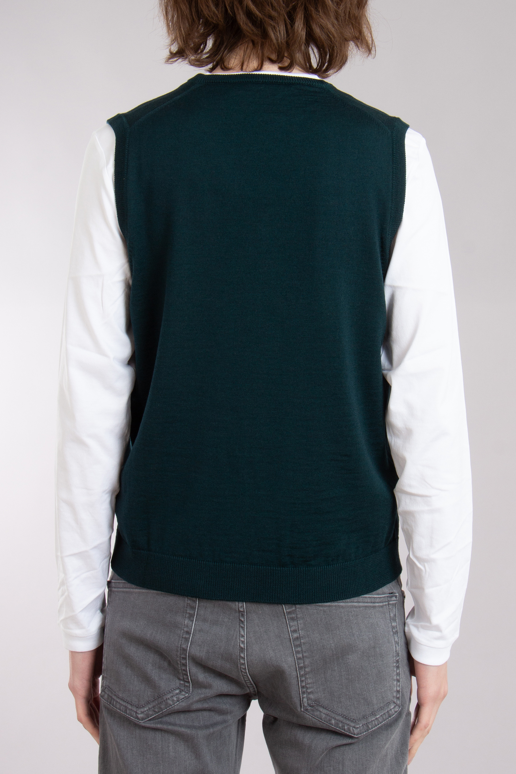 ROBERTO COLLINA Extrafine Wool Sweater Vest ROBERTO COLLINA Extrafine Wool Sweater Vest