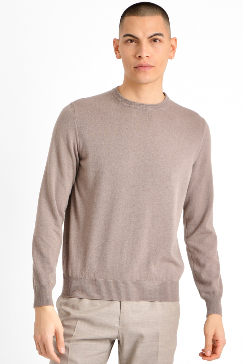 COLOMBO Kid Cashmere Round Neck Sweater COLOMBO Kid Cashmere Round Neck Sweater