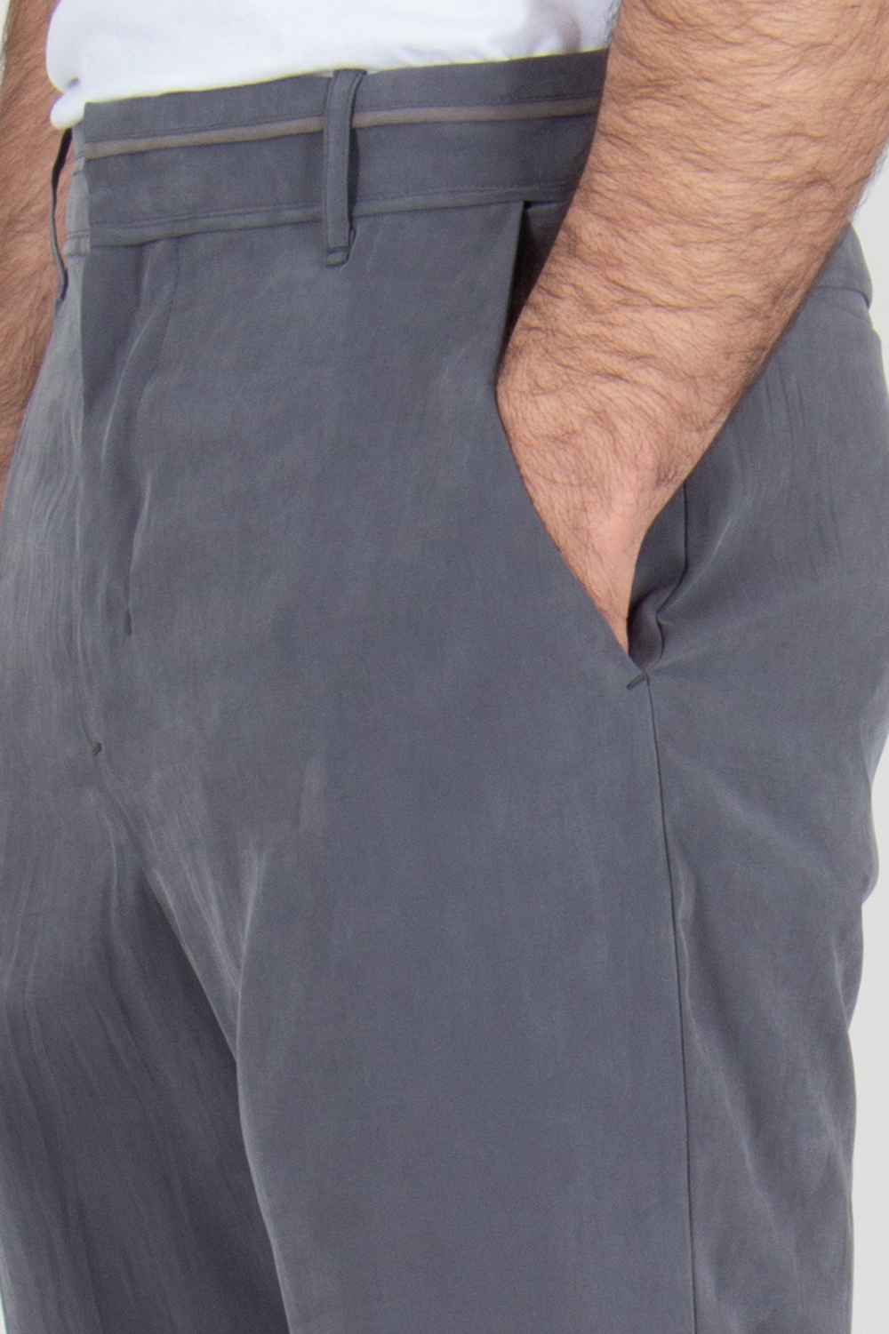 XLIM Regular Fit Pleat Detail Trousers 