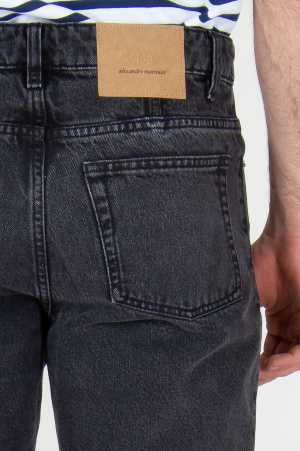 AMI PARIS Slim Fit Cotton Jeans