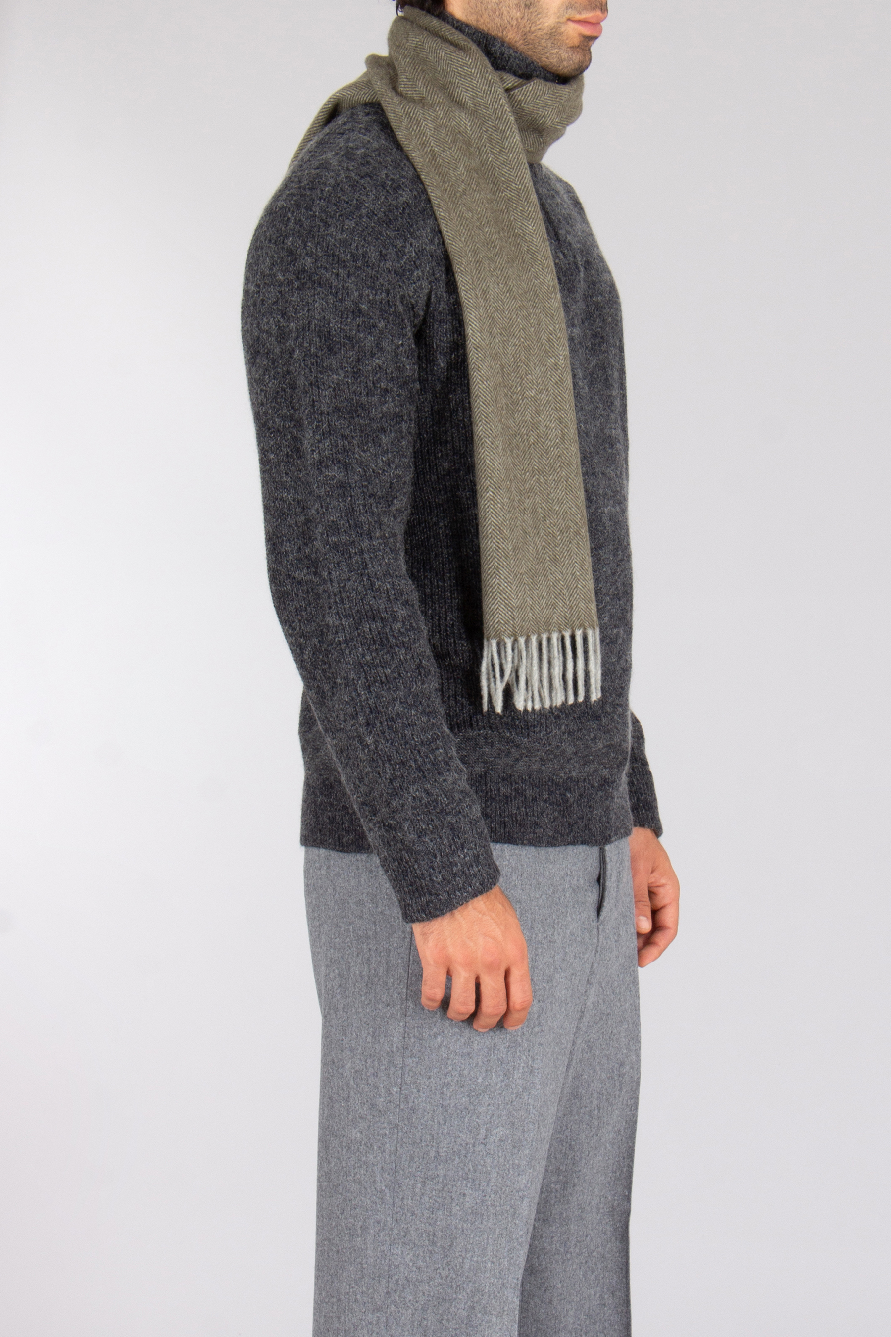 Bekleidung, Strickwaren, Pullover, Mantel