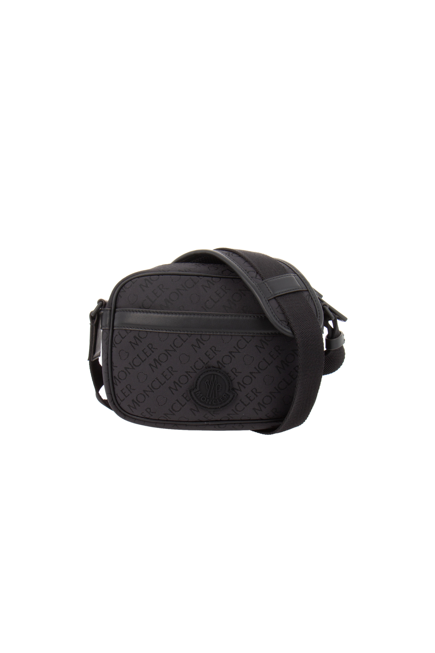 MONCLER Printed Nylon Jacquard Tech Crossbody Bag MONCLER Printed Nylon Jacquard Tech Crossbody Bag