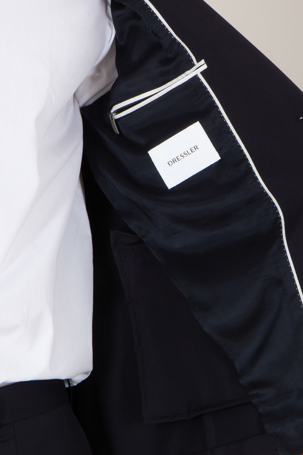 DRESSLER Regular Fit D-Tech Virgin Wool Stretch Jacket Sentu