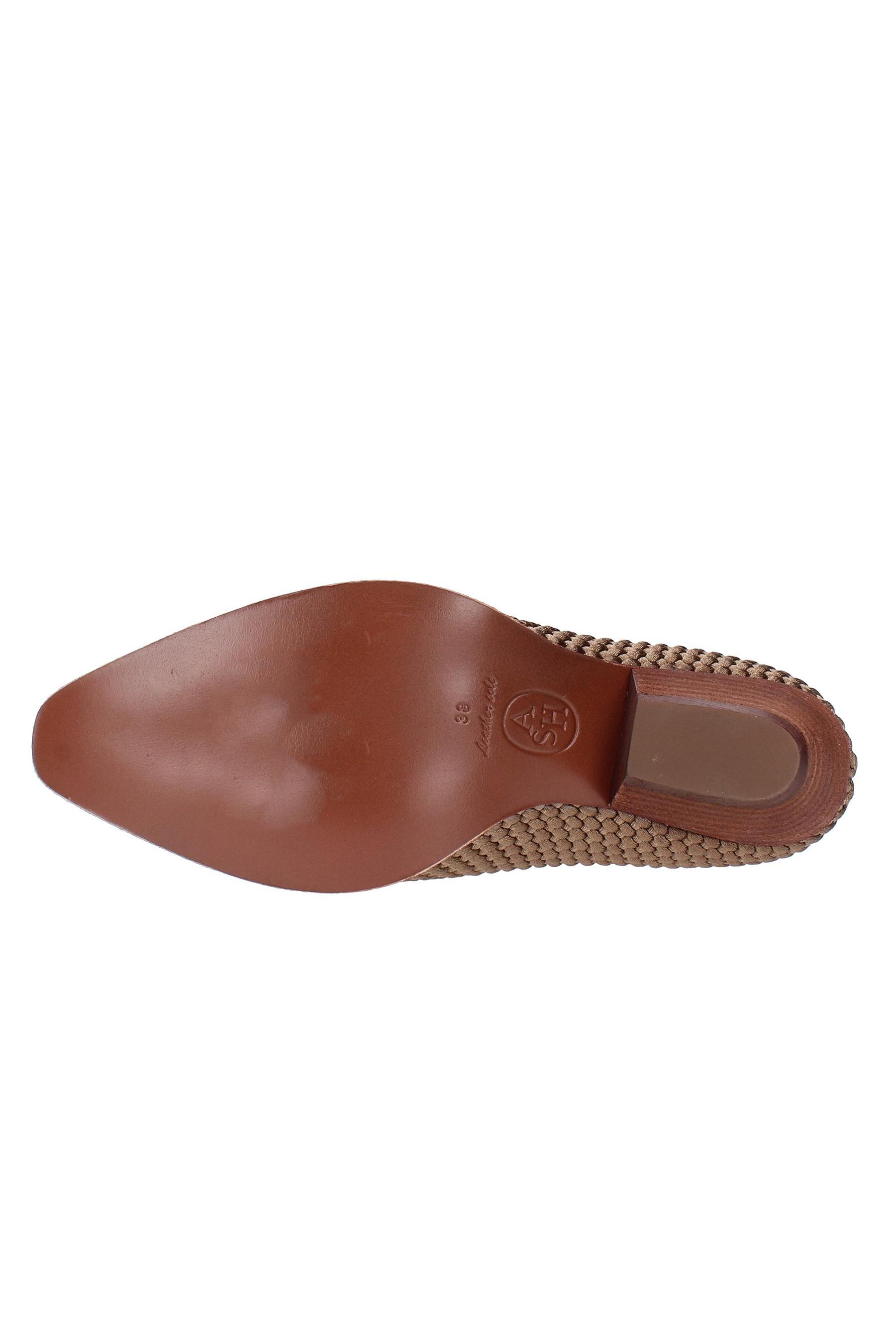 ASH Braided Satin Cowboy Boots Dalton Intreccio ASH Braided Satin Cowboy Boots Dalton Intreccio