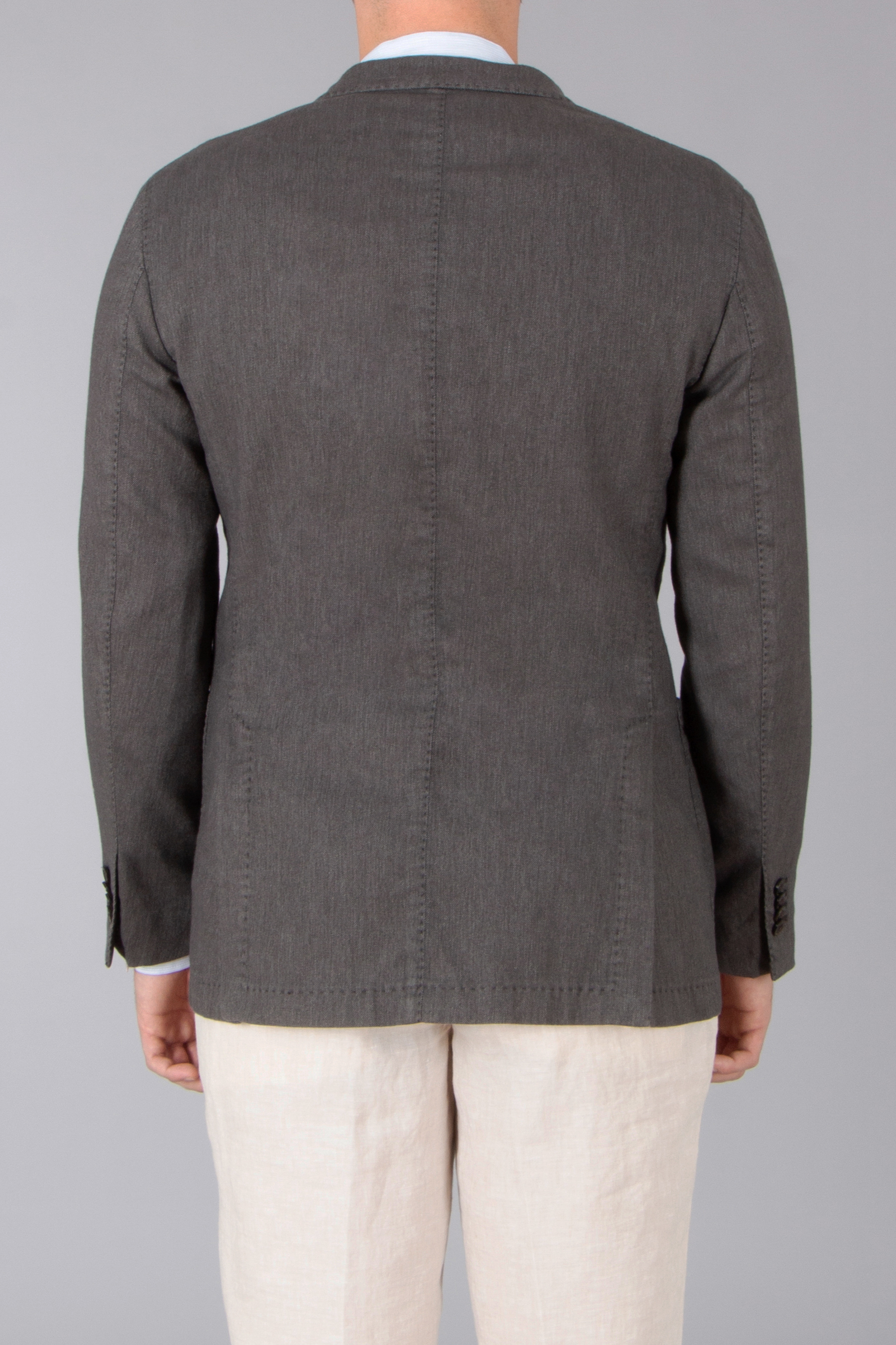 Mantel, Blazer, Jacke, Leinen, Langarm