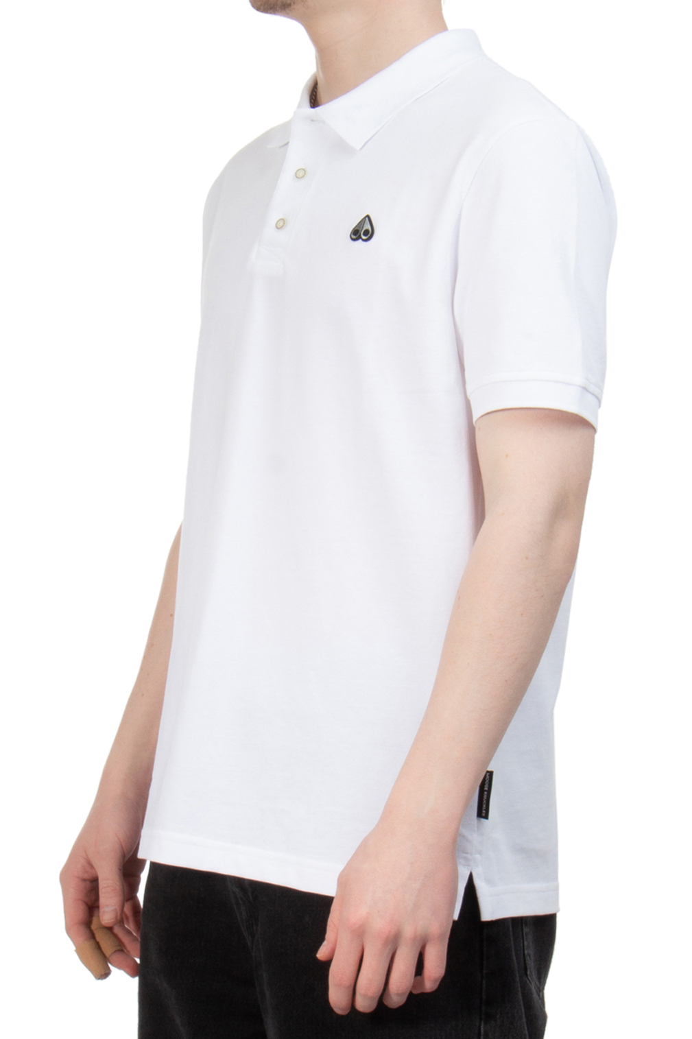 MOOSE KNUCKLES Logo Cotton Piqué Polo Shirt MOOSE KNUCKLES Logo Cotton Piqué Polo Shirt