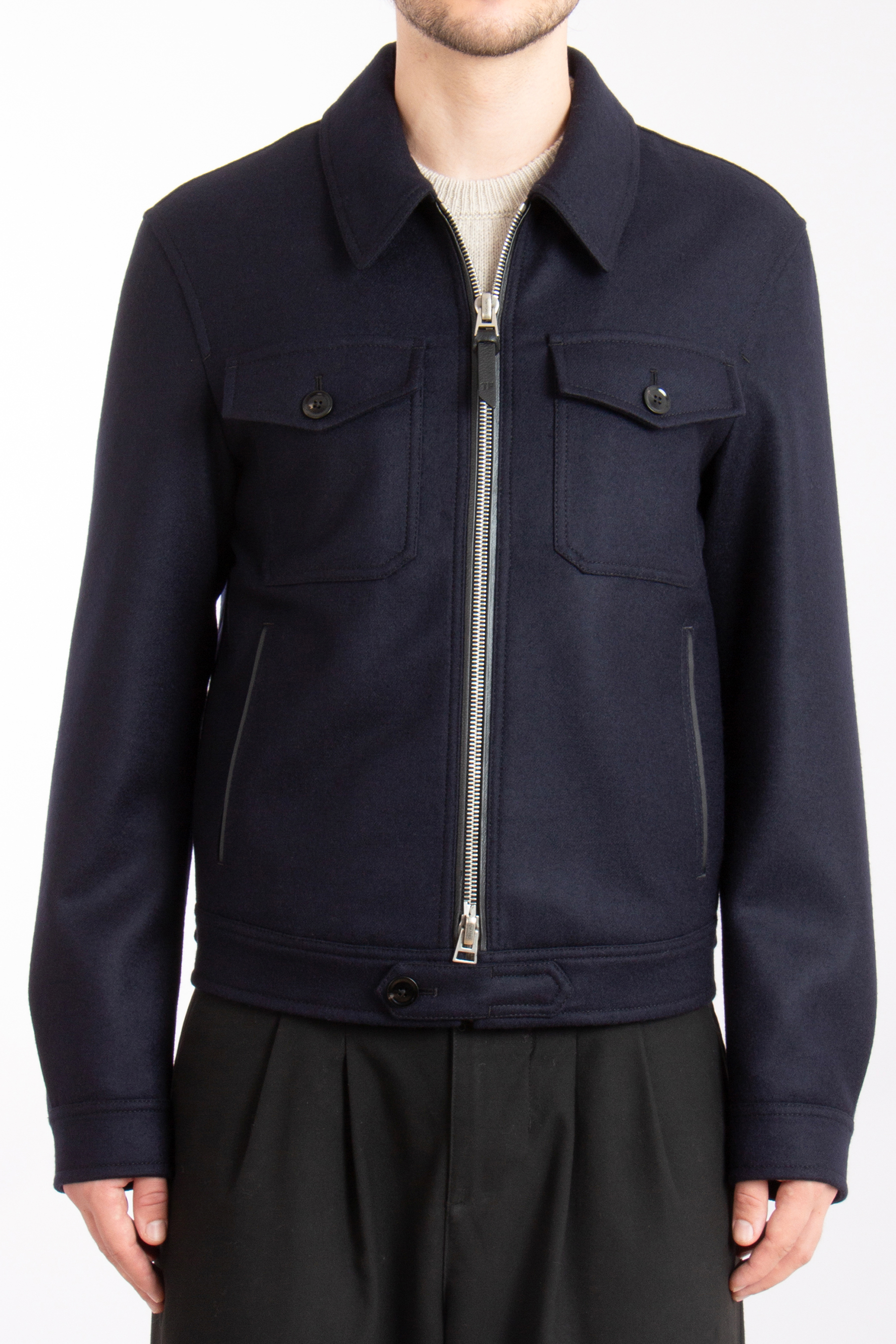 TOM FORD Lined Wool Jacket TOM FORD Lined Wool Jacket