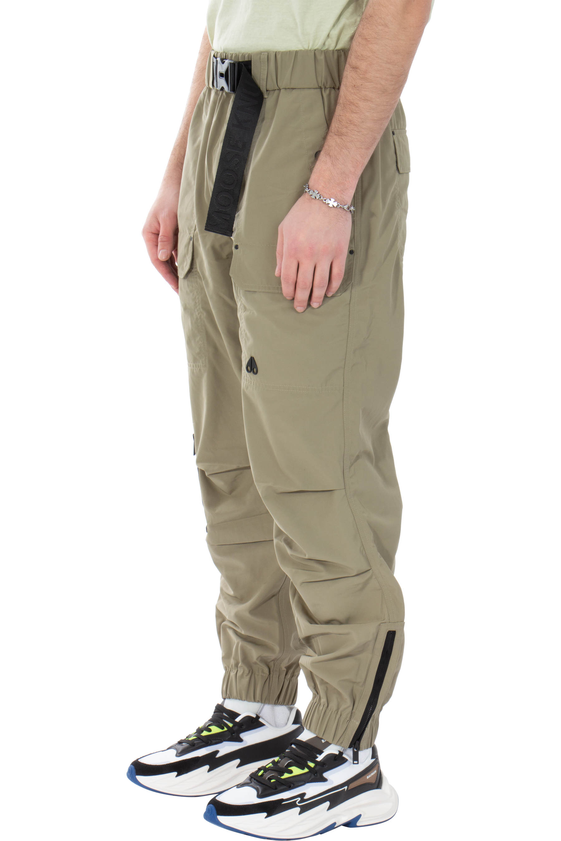 MOOSE KNUCKLES Polyester Memory Fabric Pants Arnaud