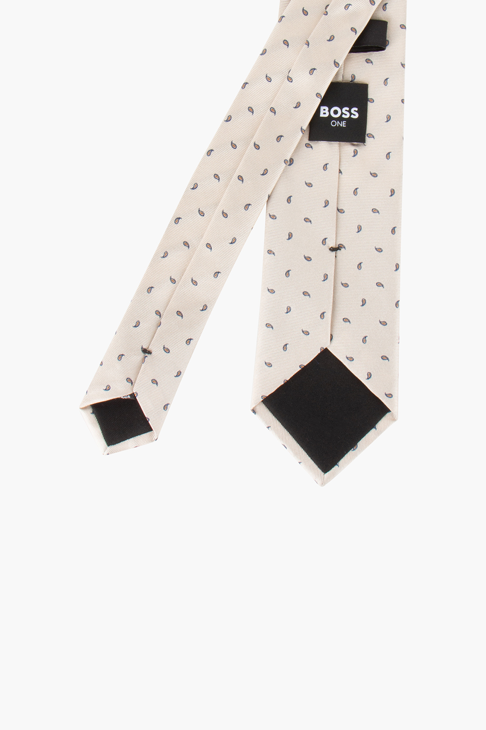 BOSS Paisley Pattern Silk Jacquard H-Tie