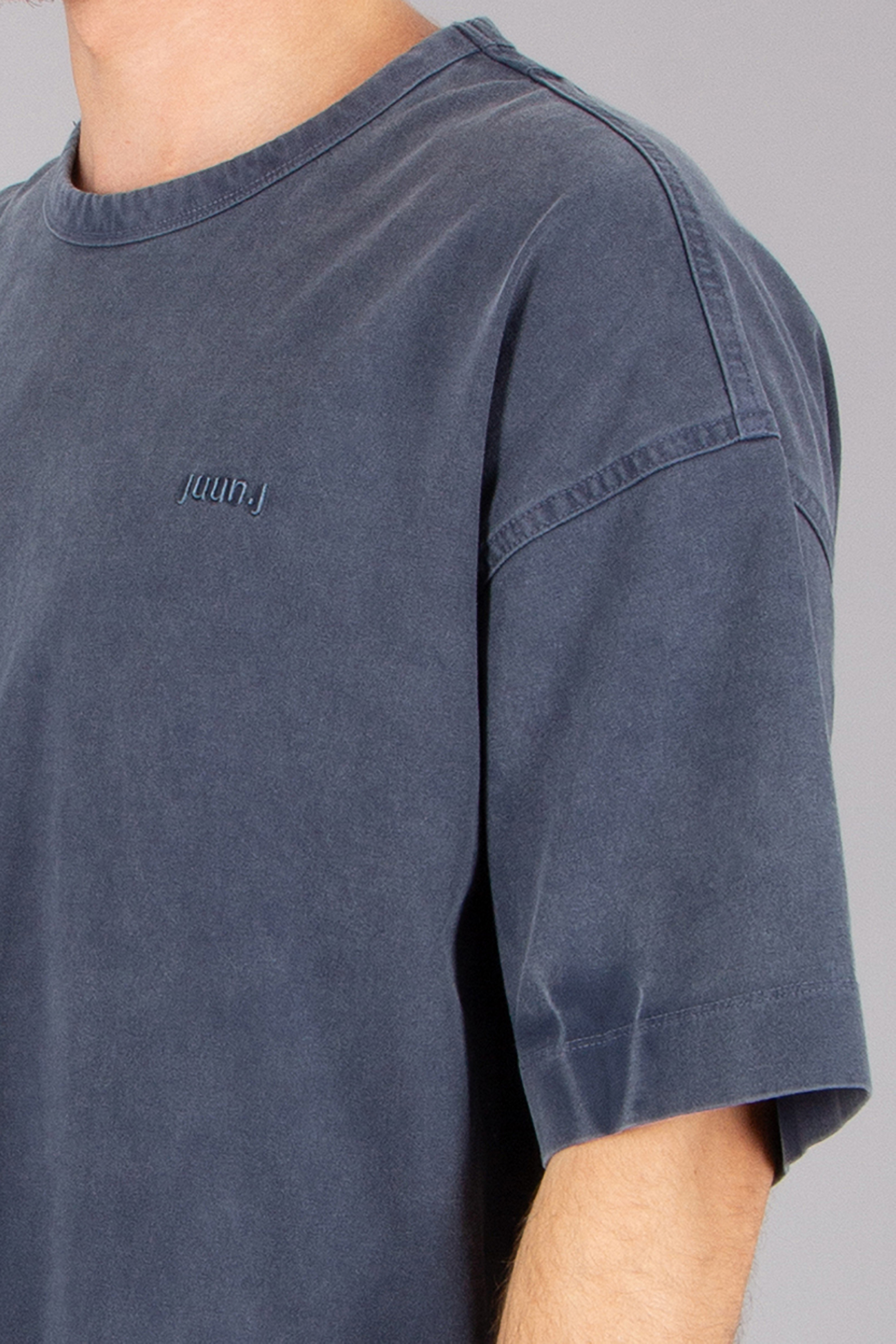 JUUN.J Oversized WORKOUTURE Embroidery Cotton Jersey T-Shirt JUUN.J Oversized WORKOUTURE Embroidery Cotton Jersey T-Shirt