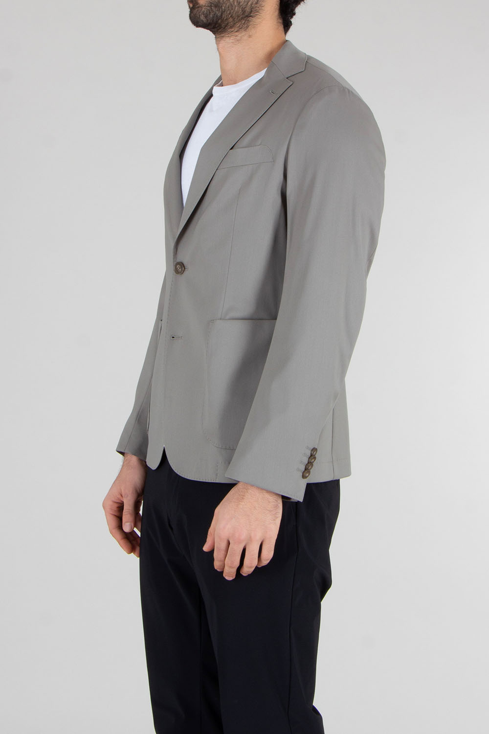 BOSS Slim Fit Virgin Wool-Nylon Stretch Jacket C-Hanry